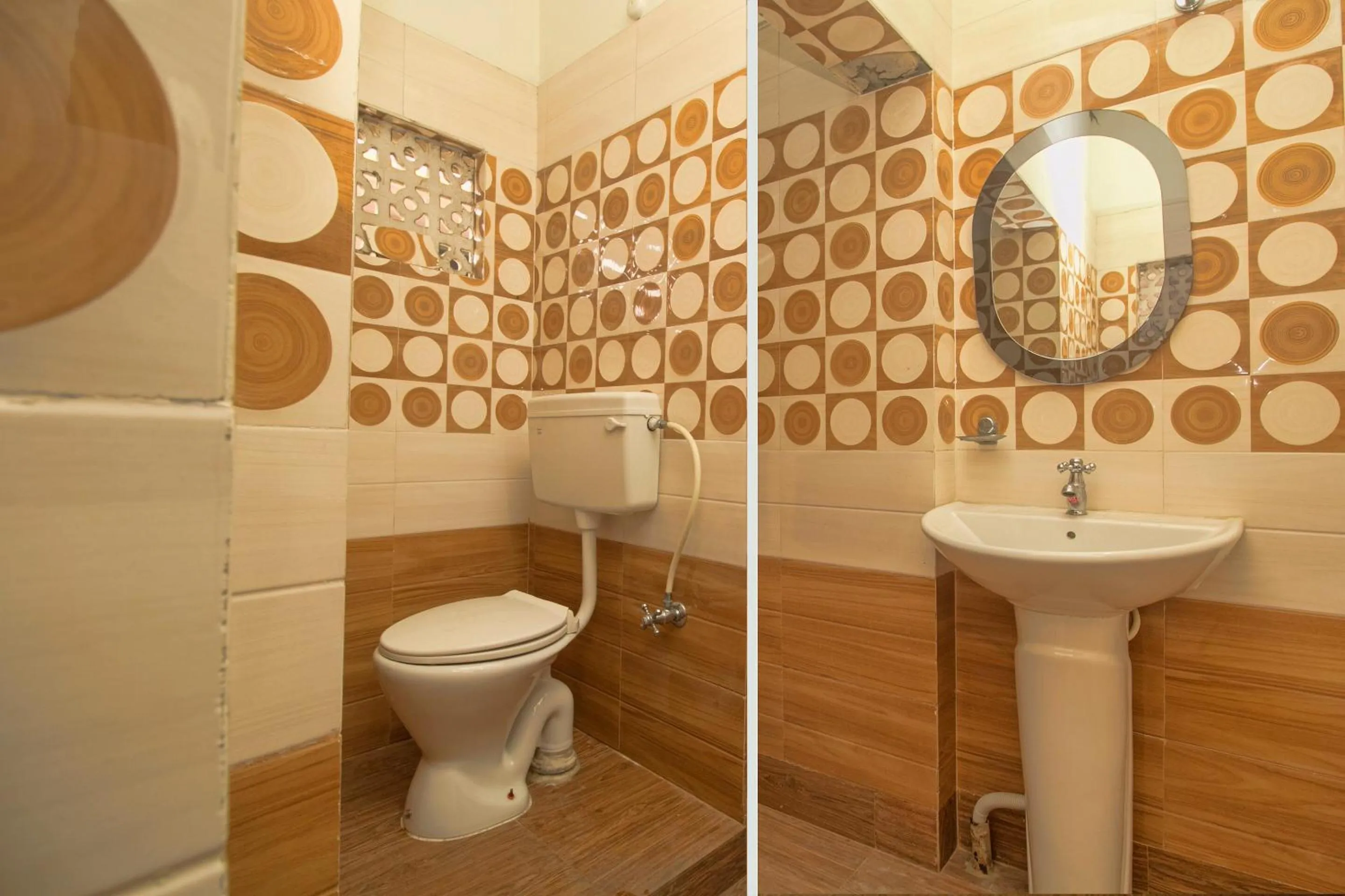 Bathroom in Hotel O Nourpem Residency