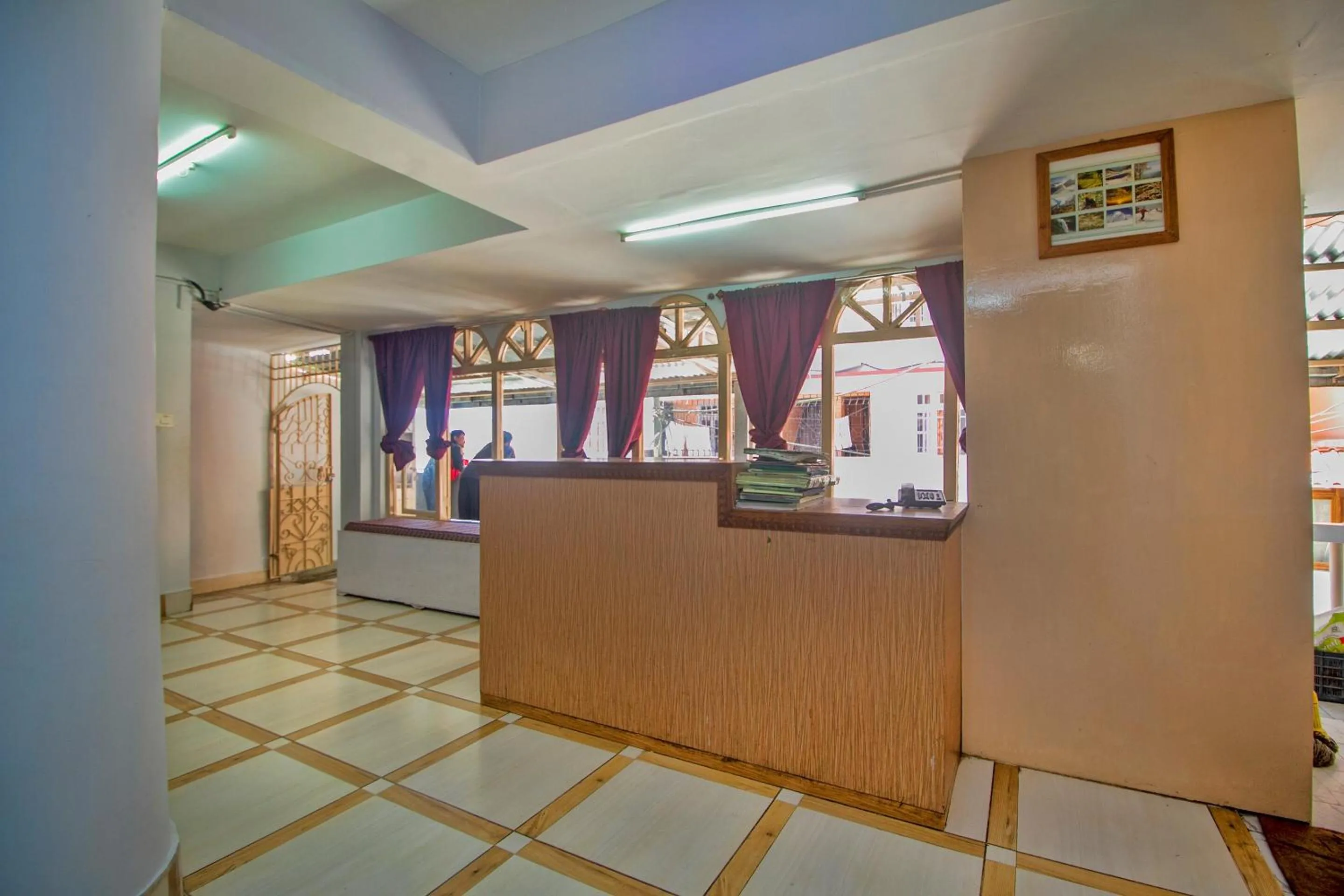 Lobby or reception in Hotel O Nourpem Residency