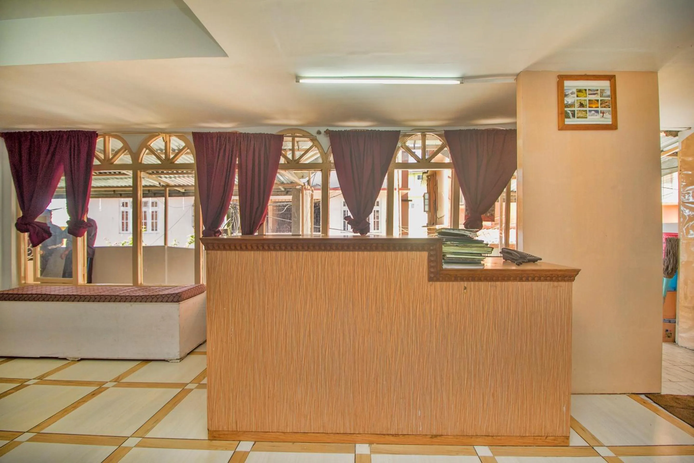 Lobby or reception in Hotel O Nourpem Residency