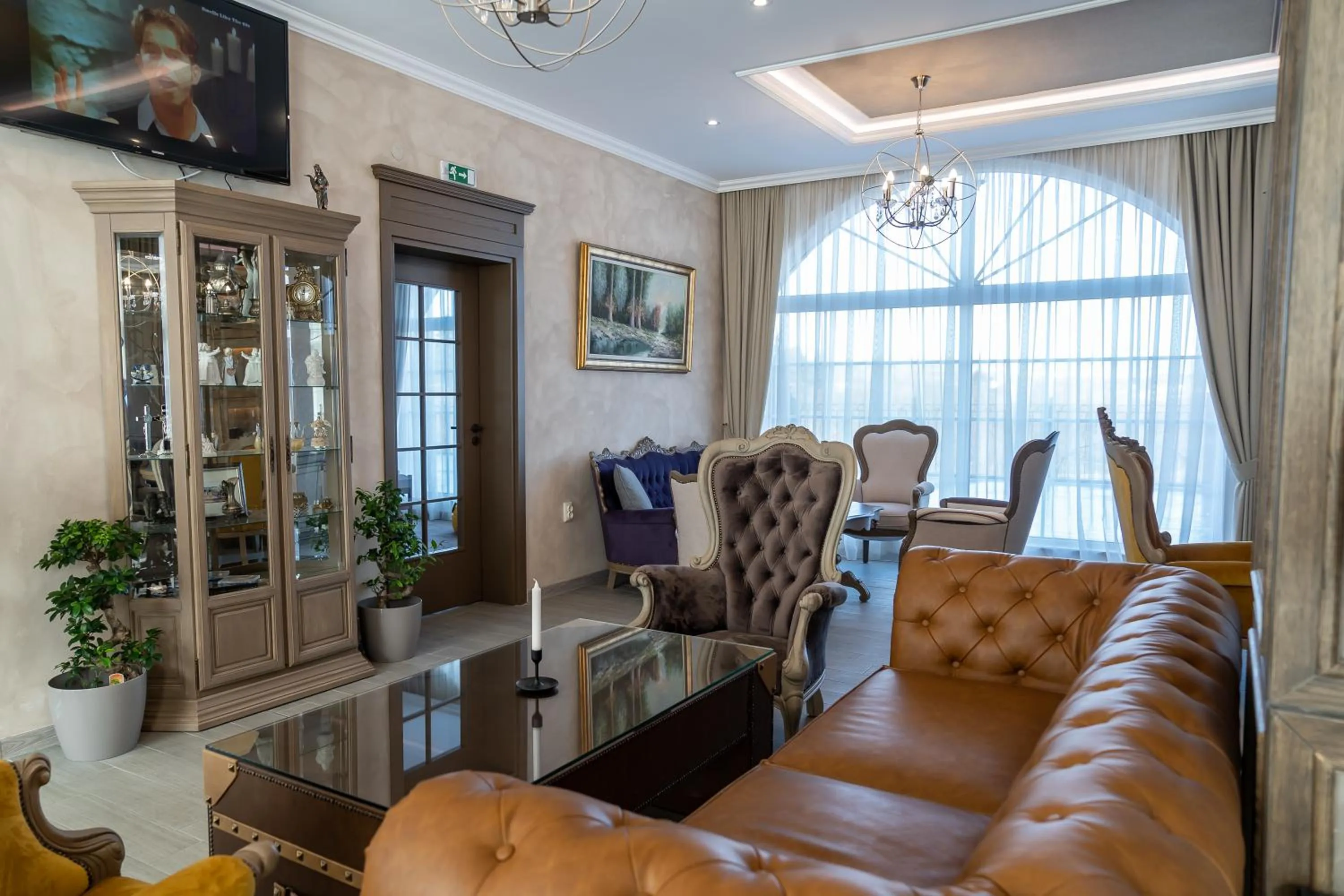 Lobby or reception in Villa Della Rosa