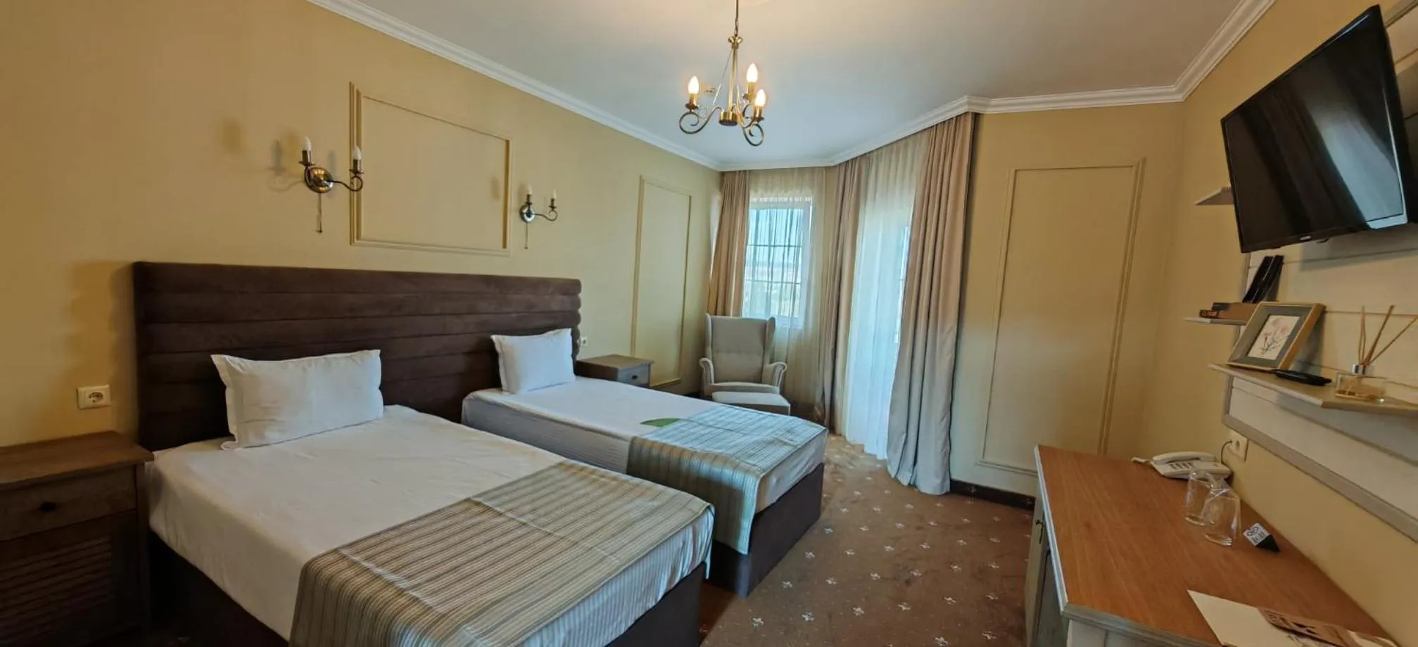 Bed in Villa Della Rosa