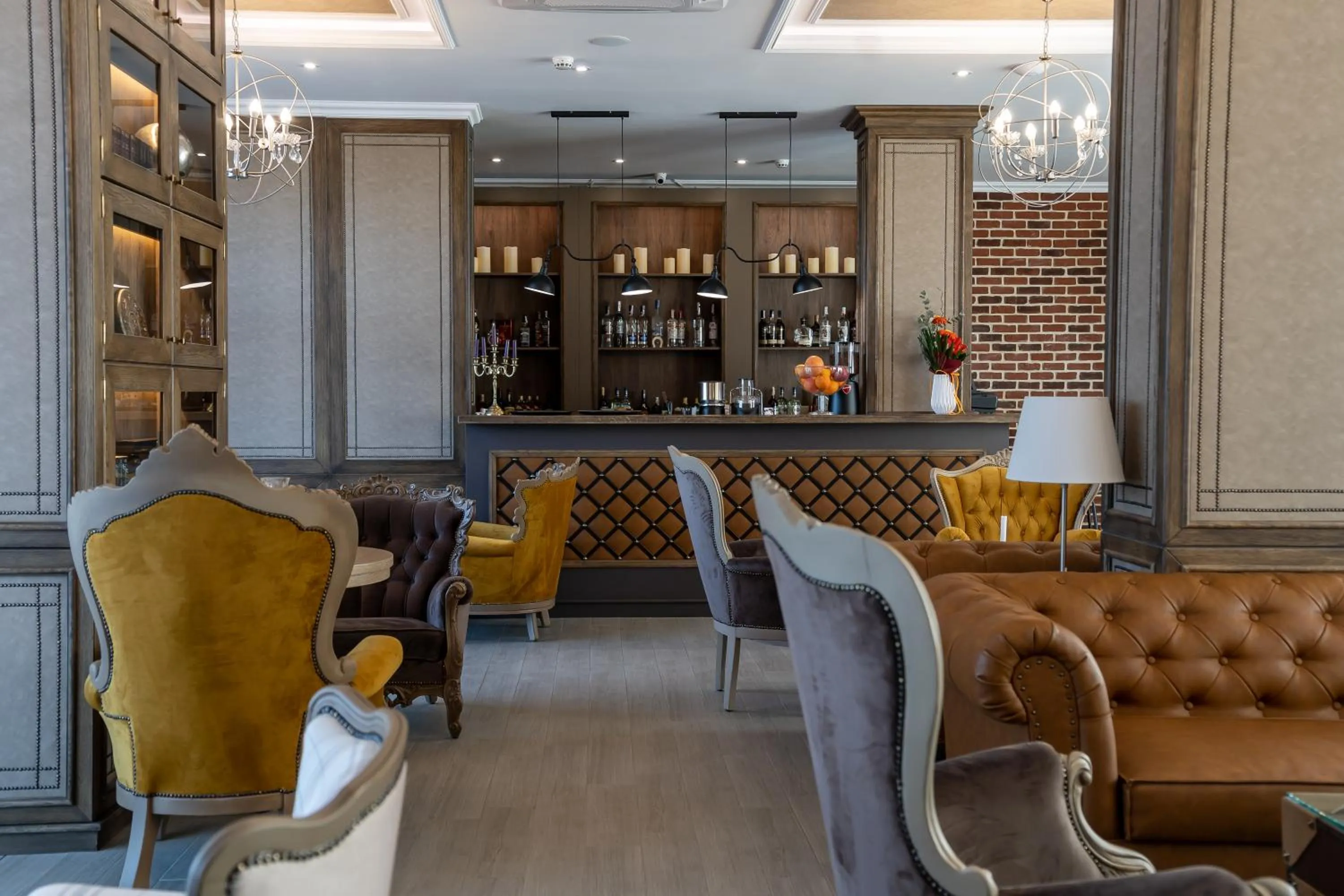 Lobby or reception in Villa Della Rosa