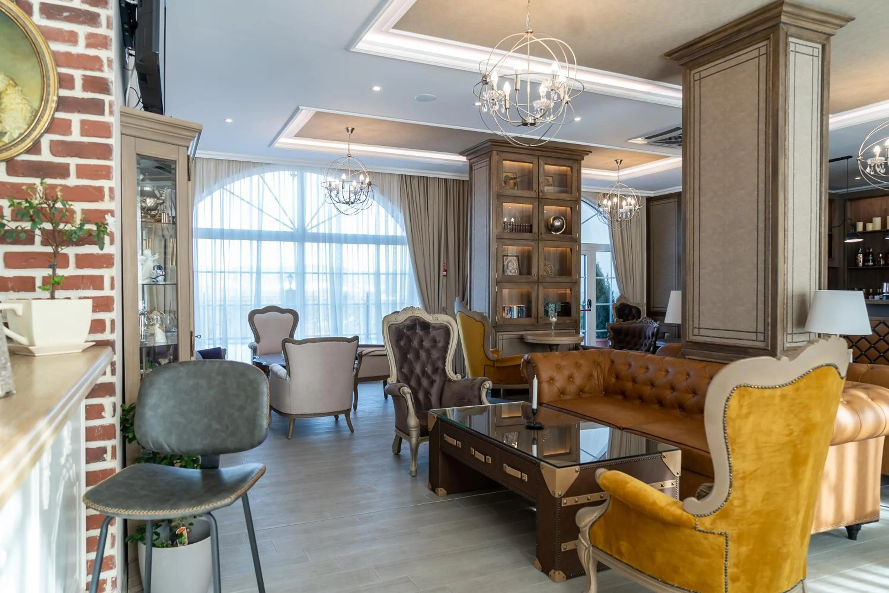 Lobby or reception in Villa Della Rosa