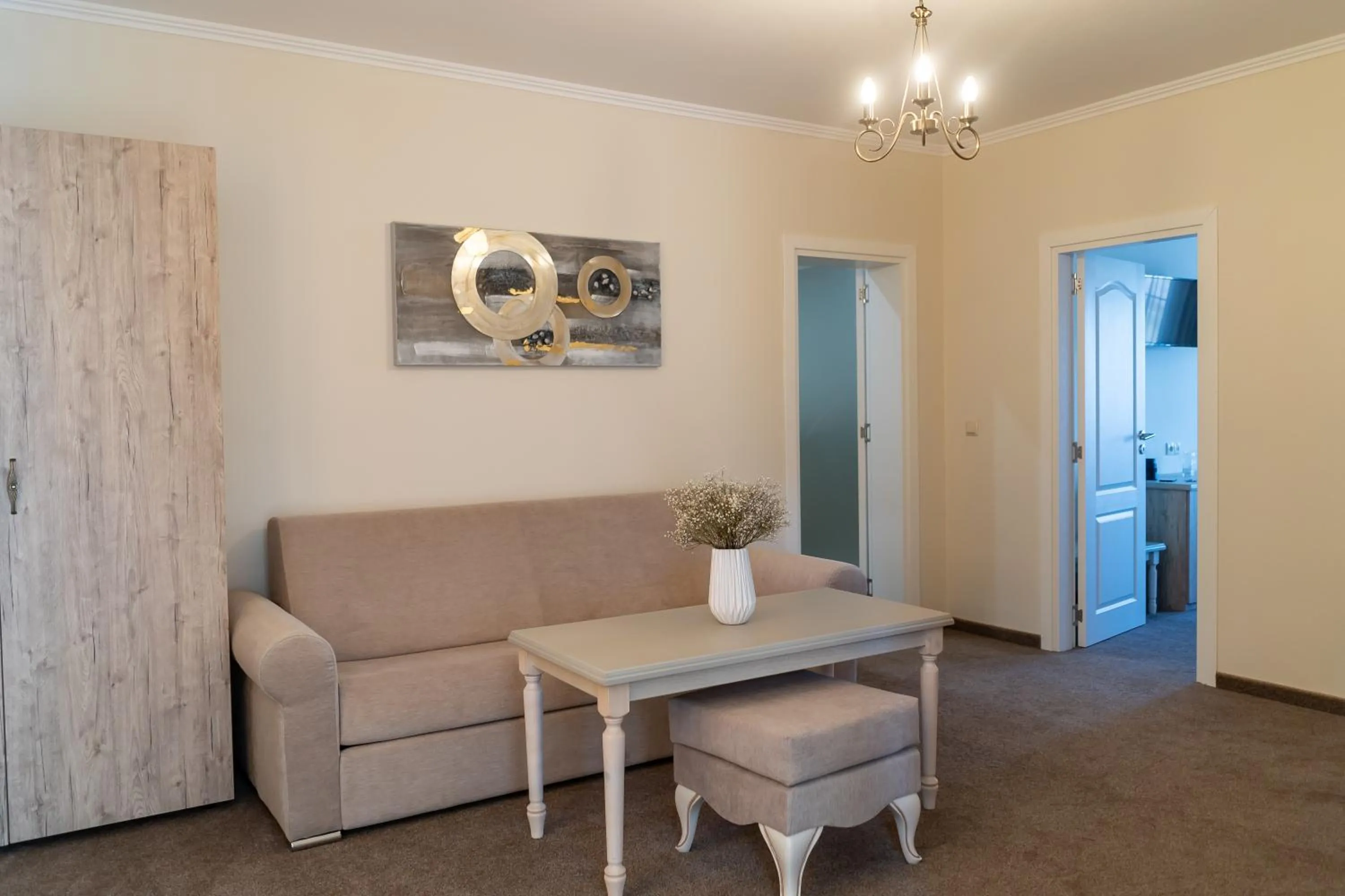 Living room in Villa Della Rosa