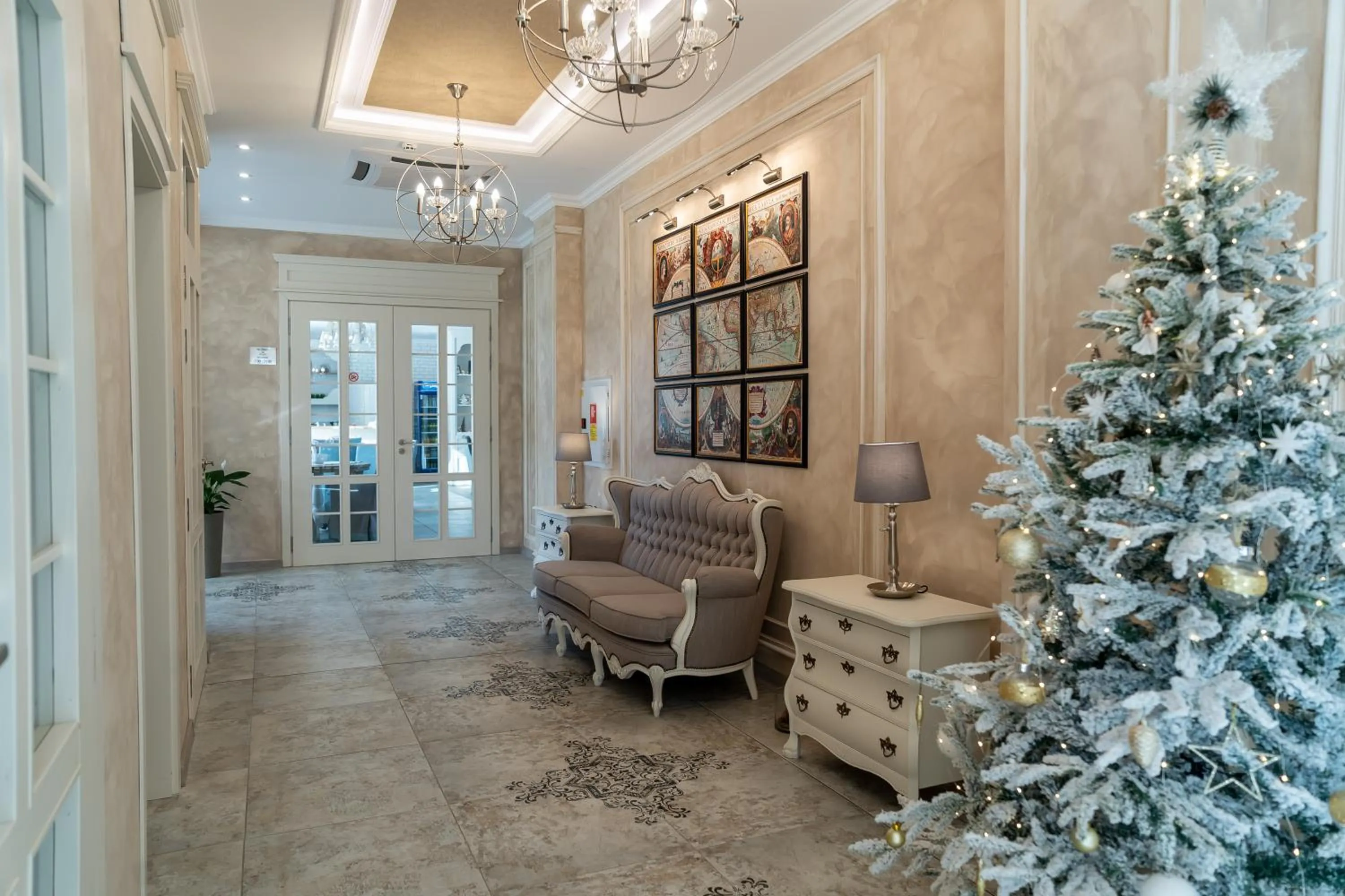 Lobby or reception in Villa Della Rosa