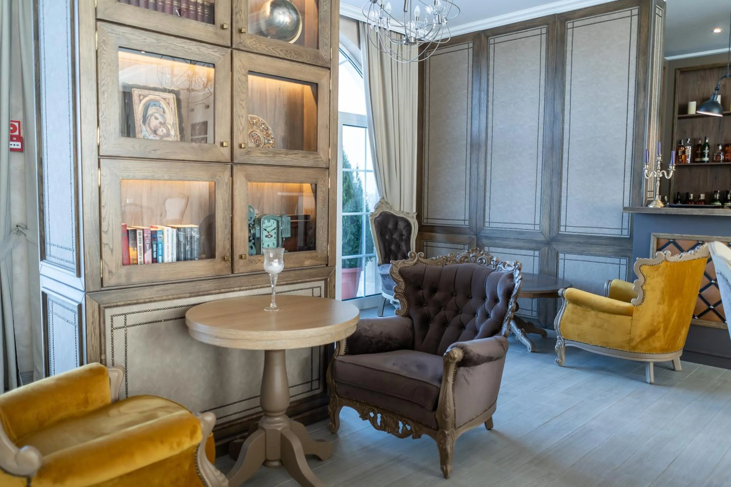 Lobby or reception in Villa Della Rosa