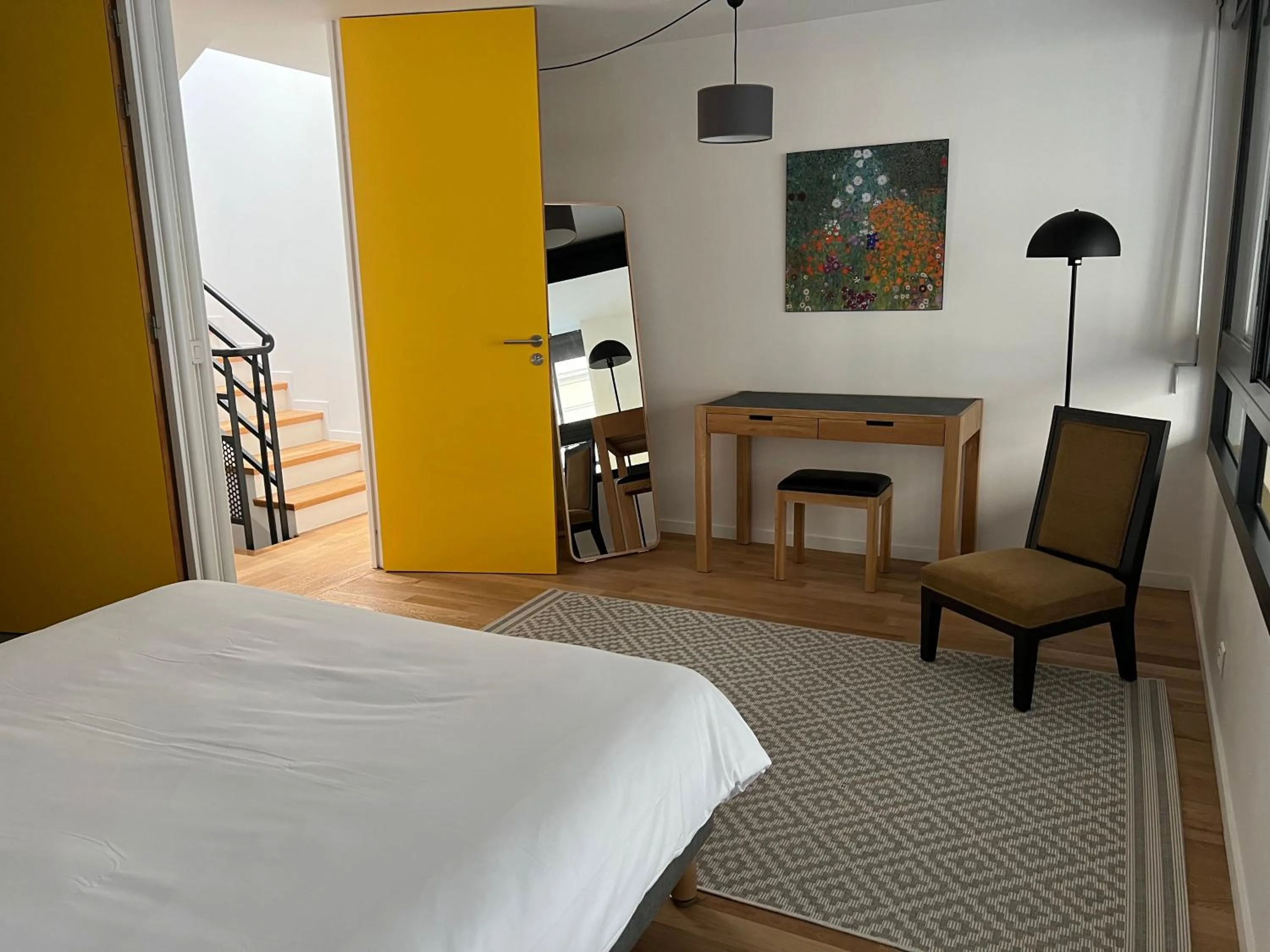 Bed in Hôtel Villa Blomet