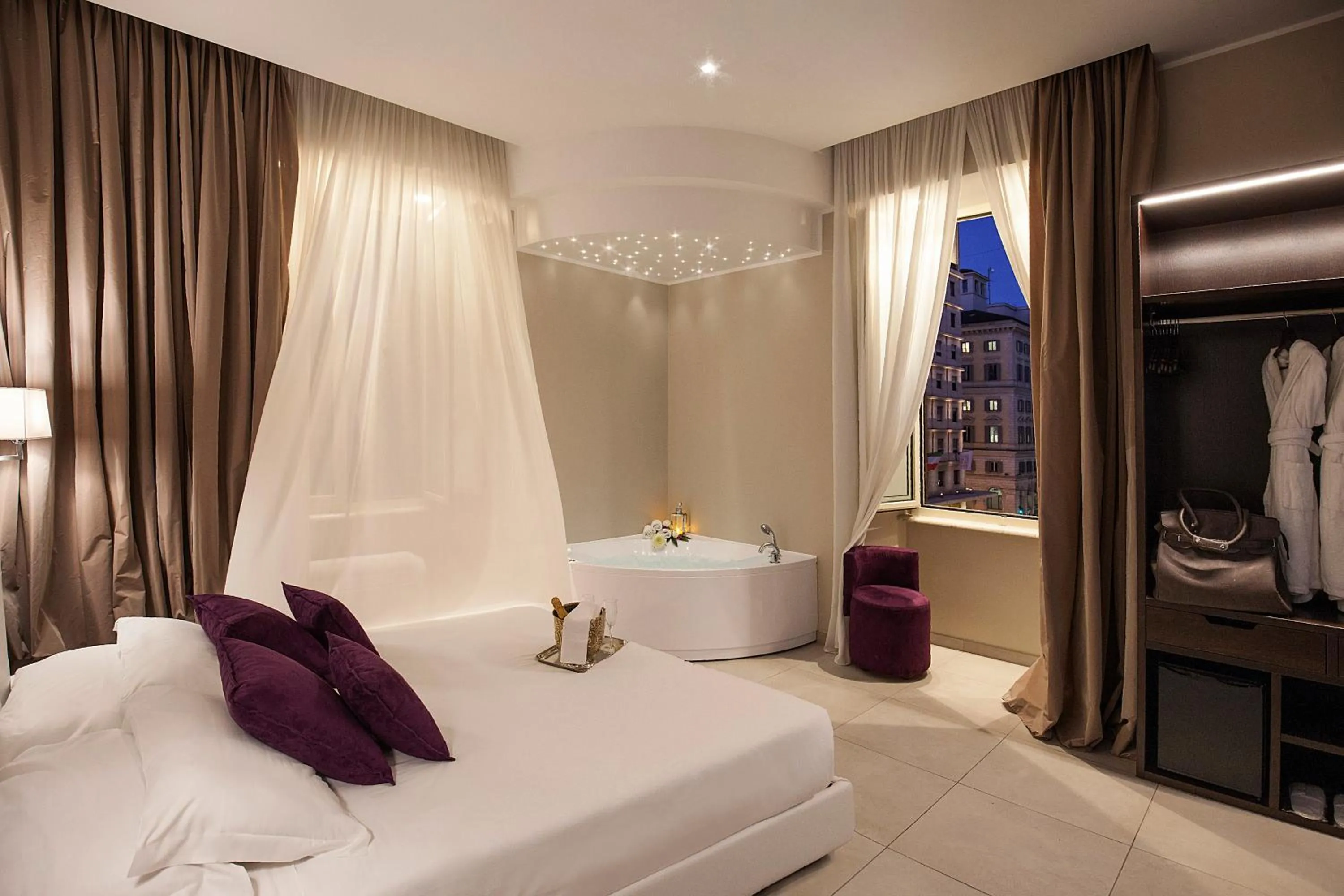 Bed in Roman Holidays Boutique