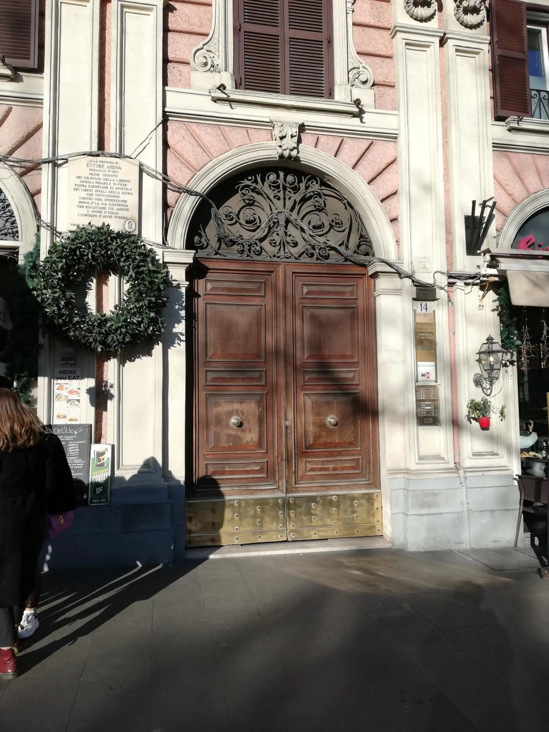 Facade/entrance in Stefano House Vaticano Roma