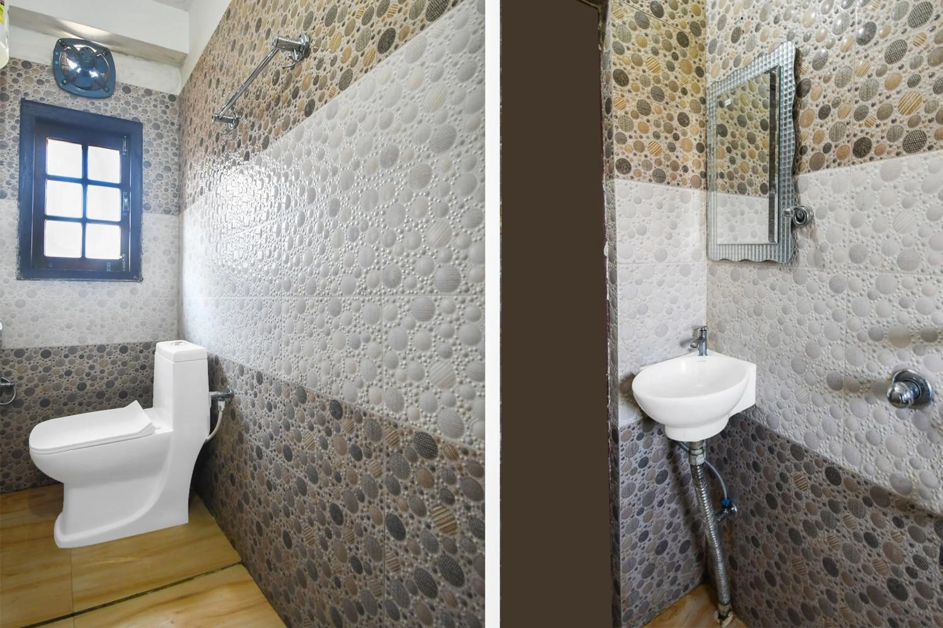 Bathroom in Super Hotel O Champasari Siliguri formerly Four Fox Suits