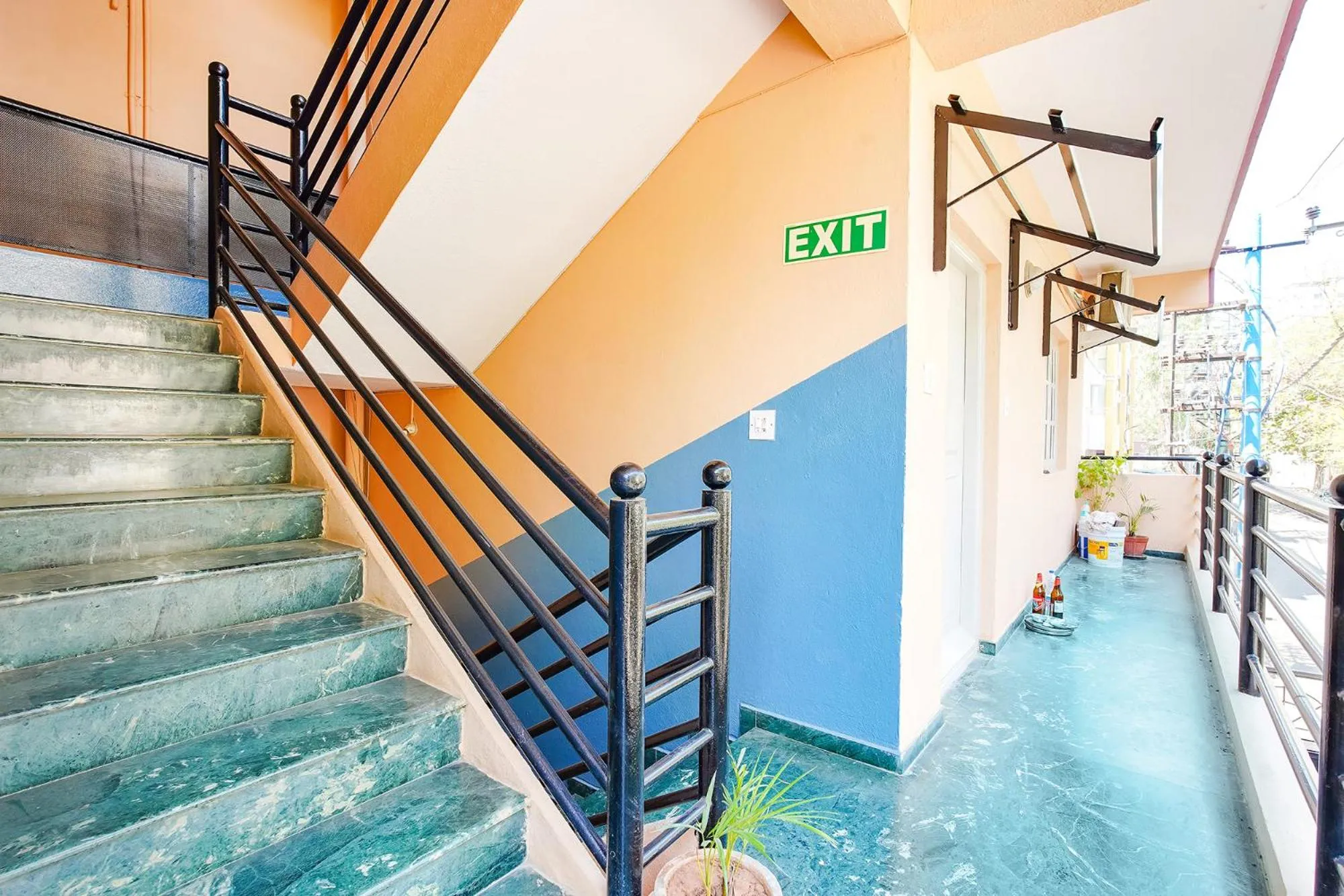 Balcony/Terrace in FabExpress Manyu Inn - Nr Haralur Road