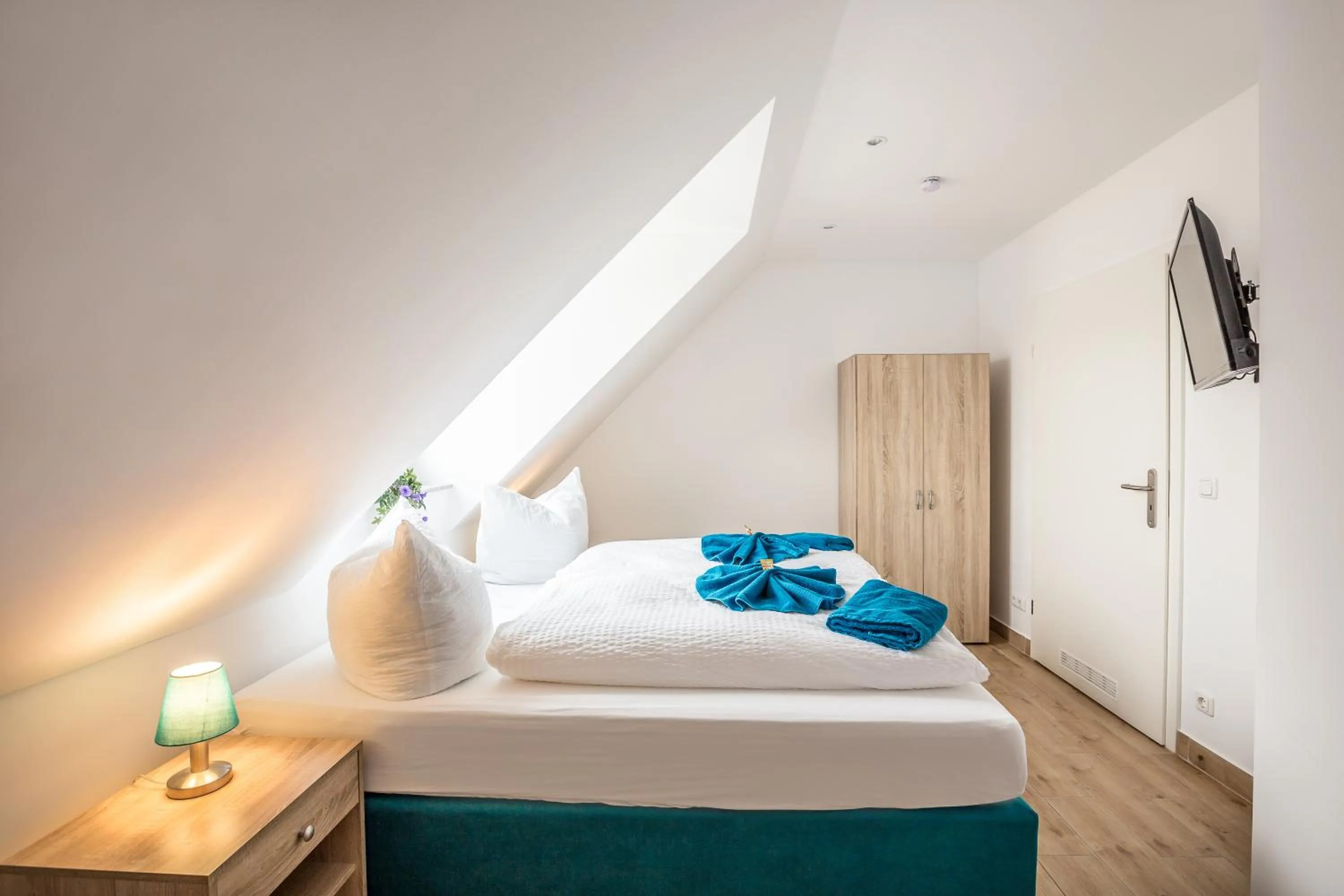 Bedroom, Bed in Hotel Ludwig