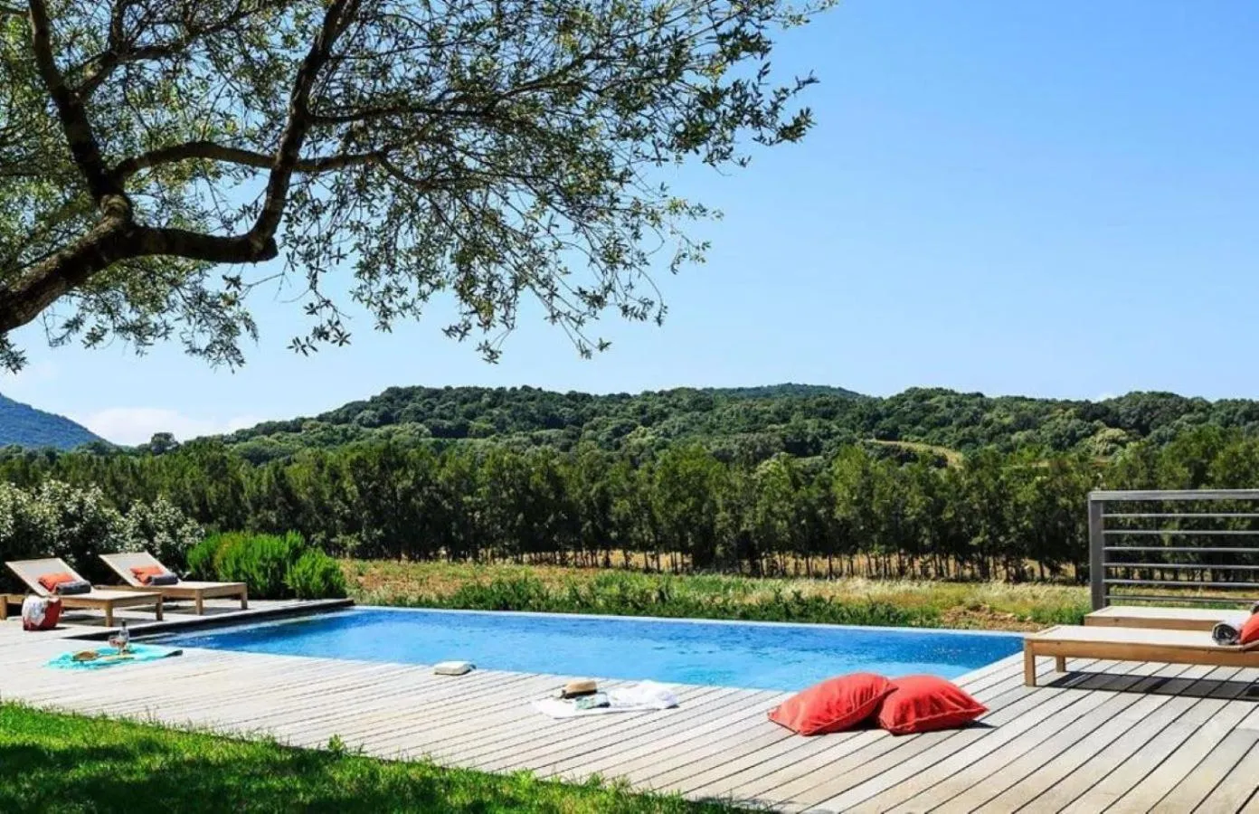 Garden in Domaine de Peretti della Rocca