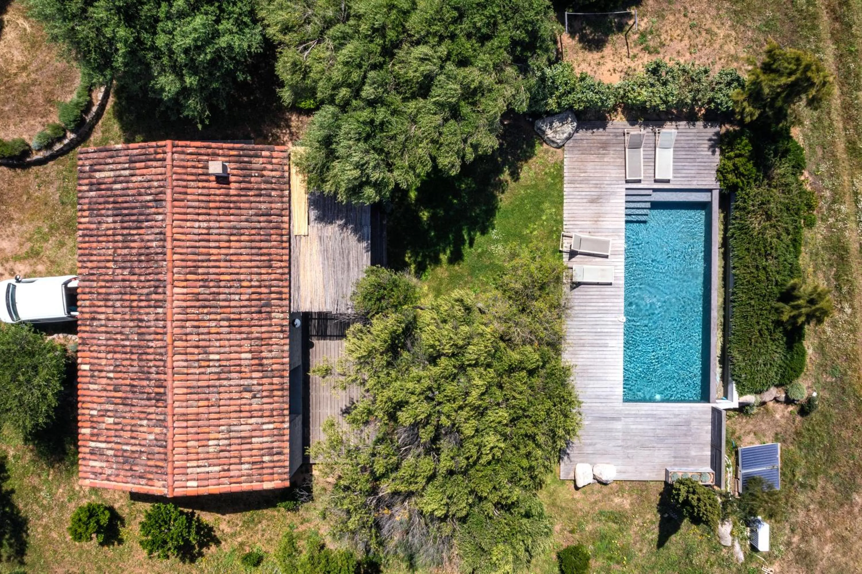 Swimming pool in Domaine de Peretti della Rocca