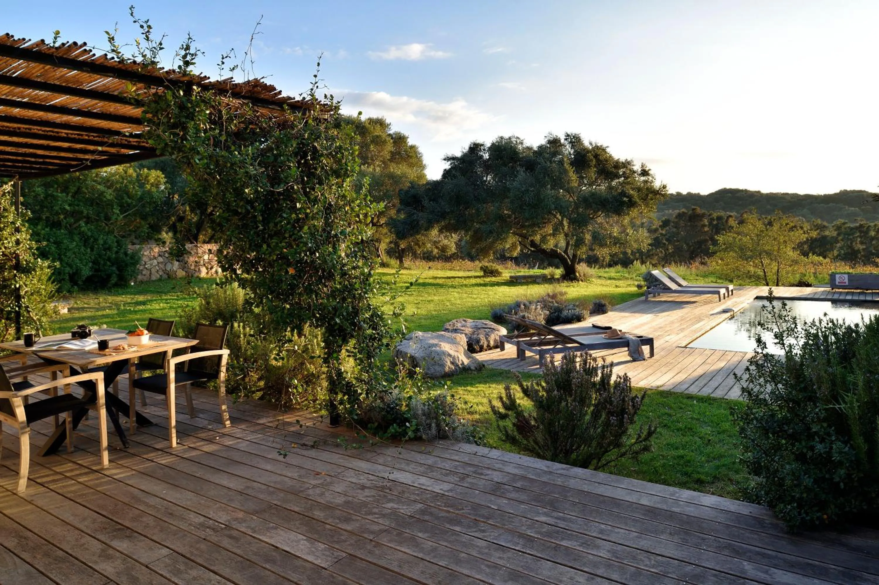 Breakfast in Domaine de Peretti della Rocca