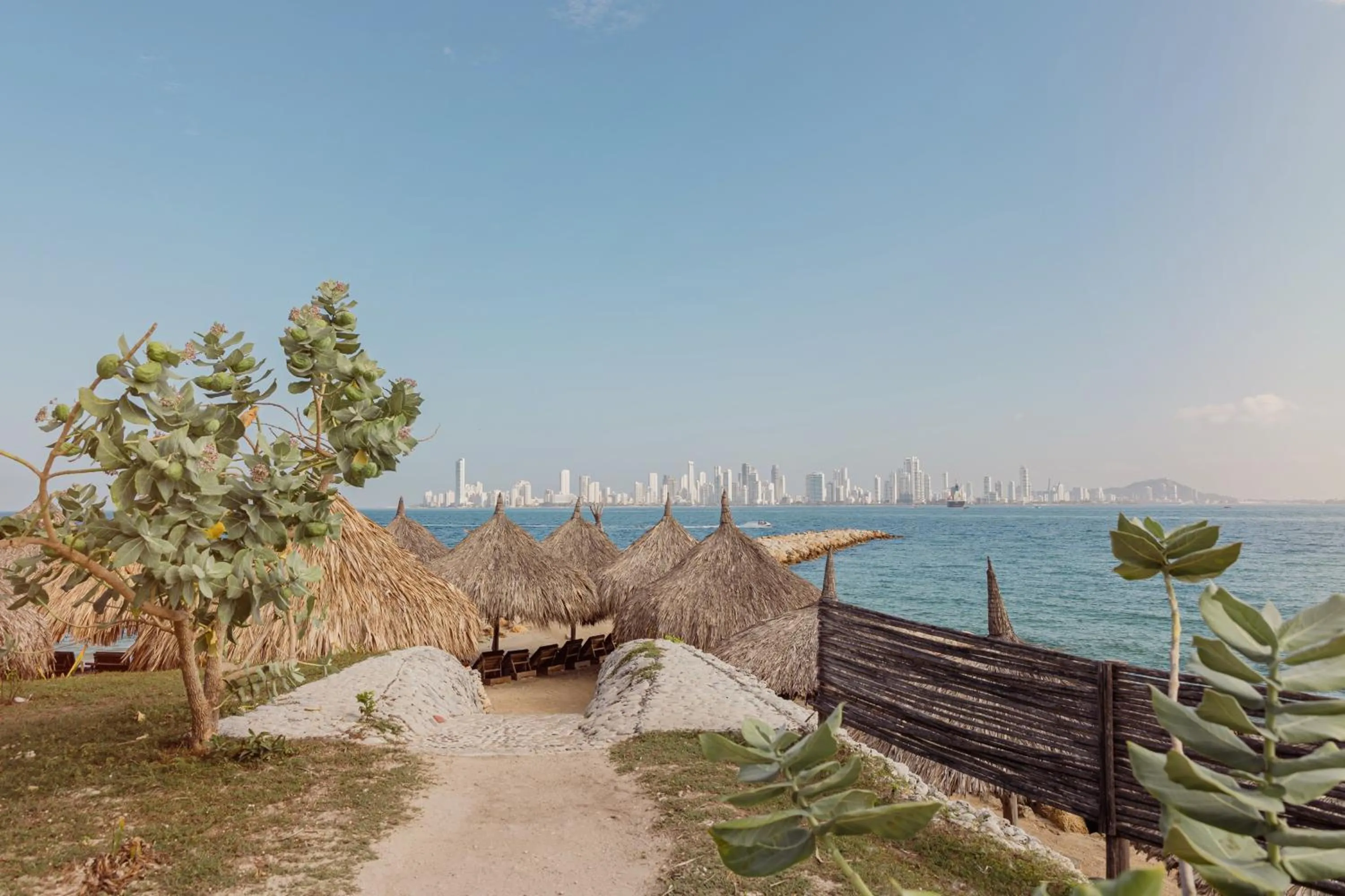 Natural landscape in Éteka Slow Beach Hotel Adults Only