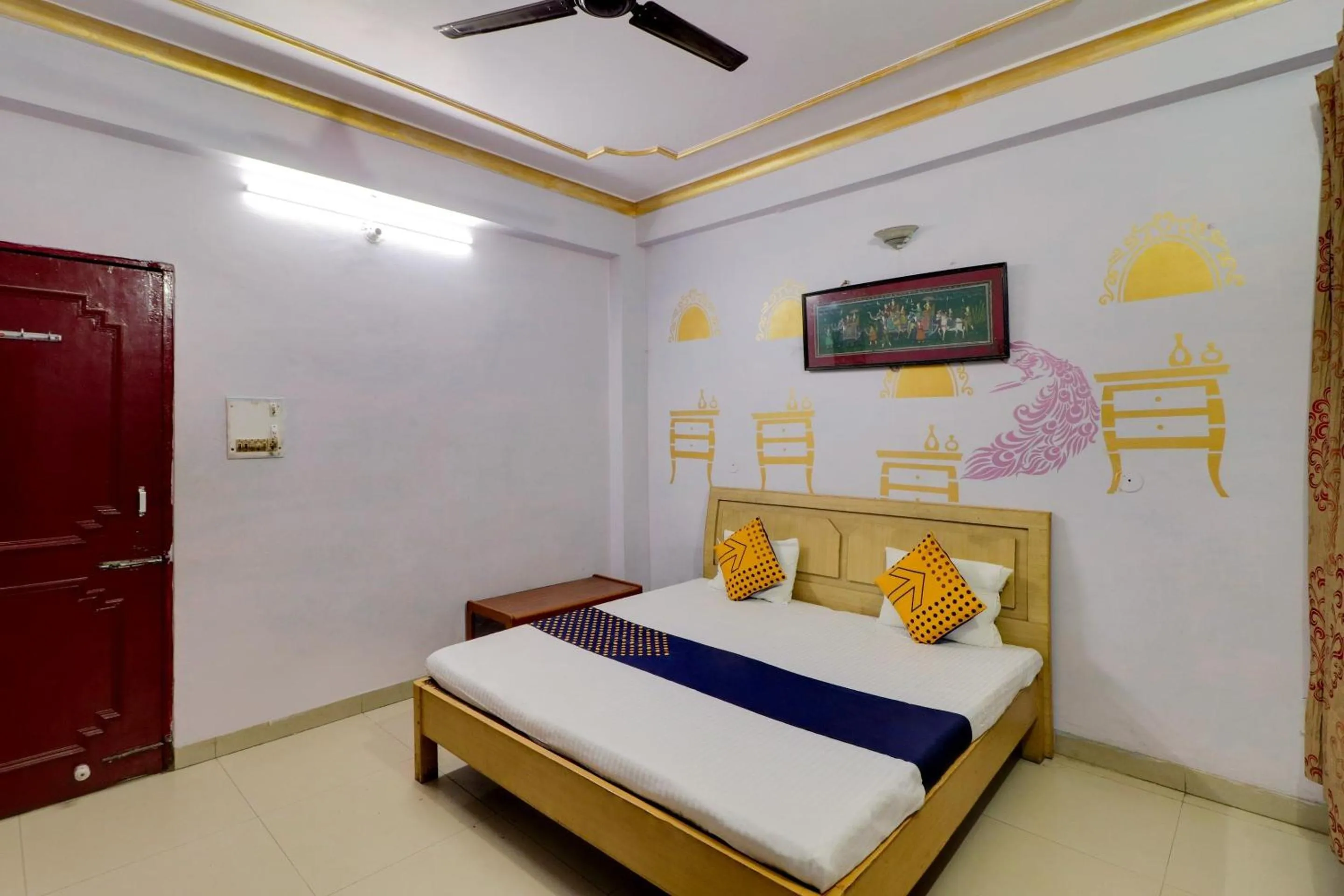 Bedroom, Bed in J C Guest House