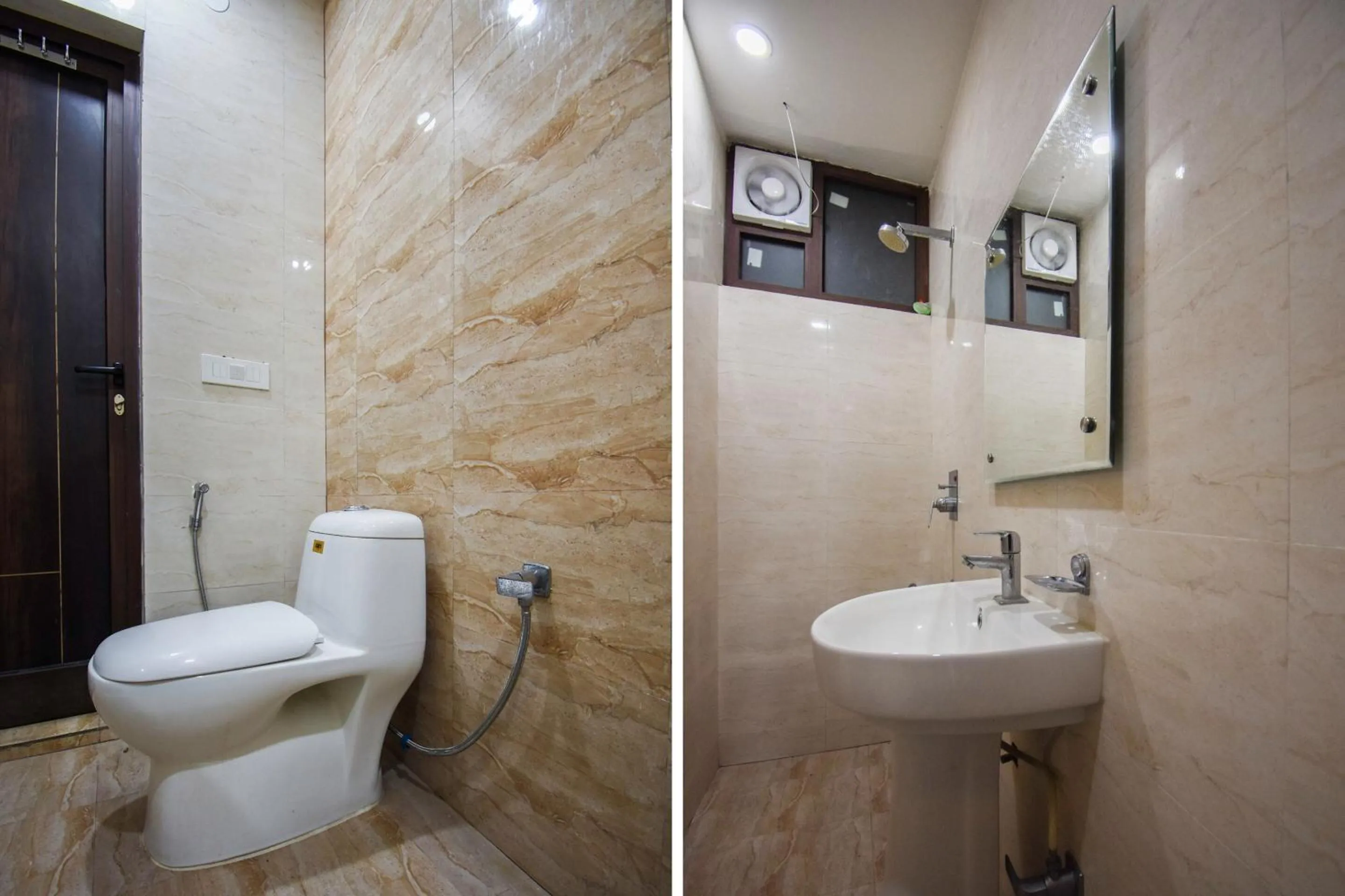 Bathroom in Hotel O Shangri-la-inn