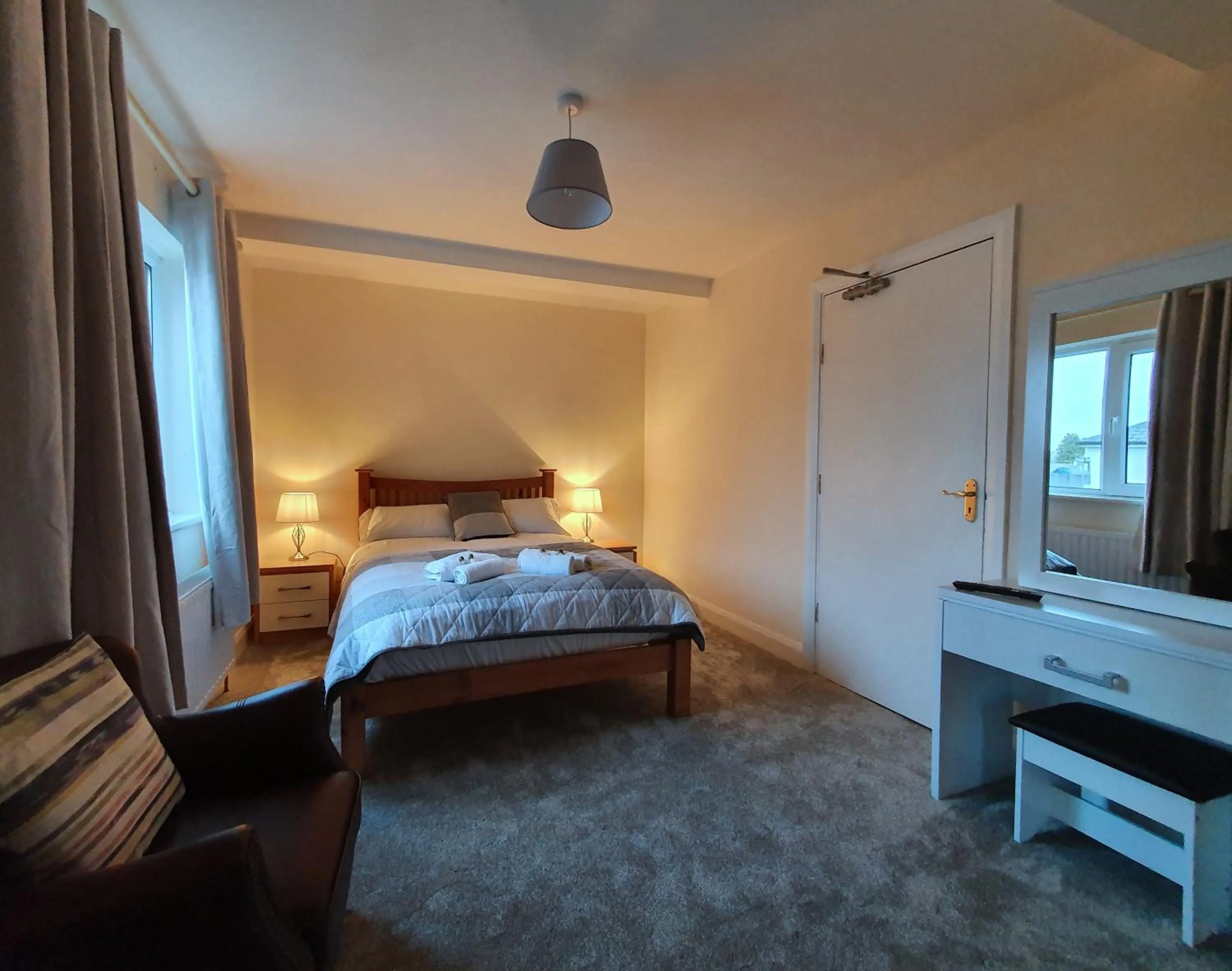 Bed in The Bowers Bar & Restaurant