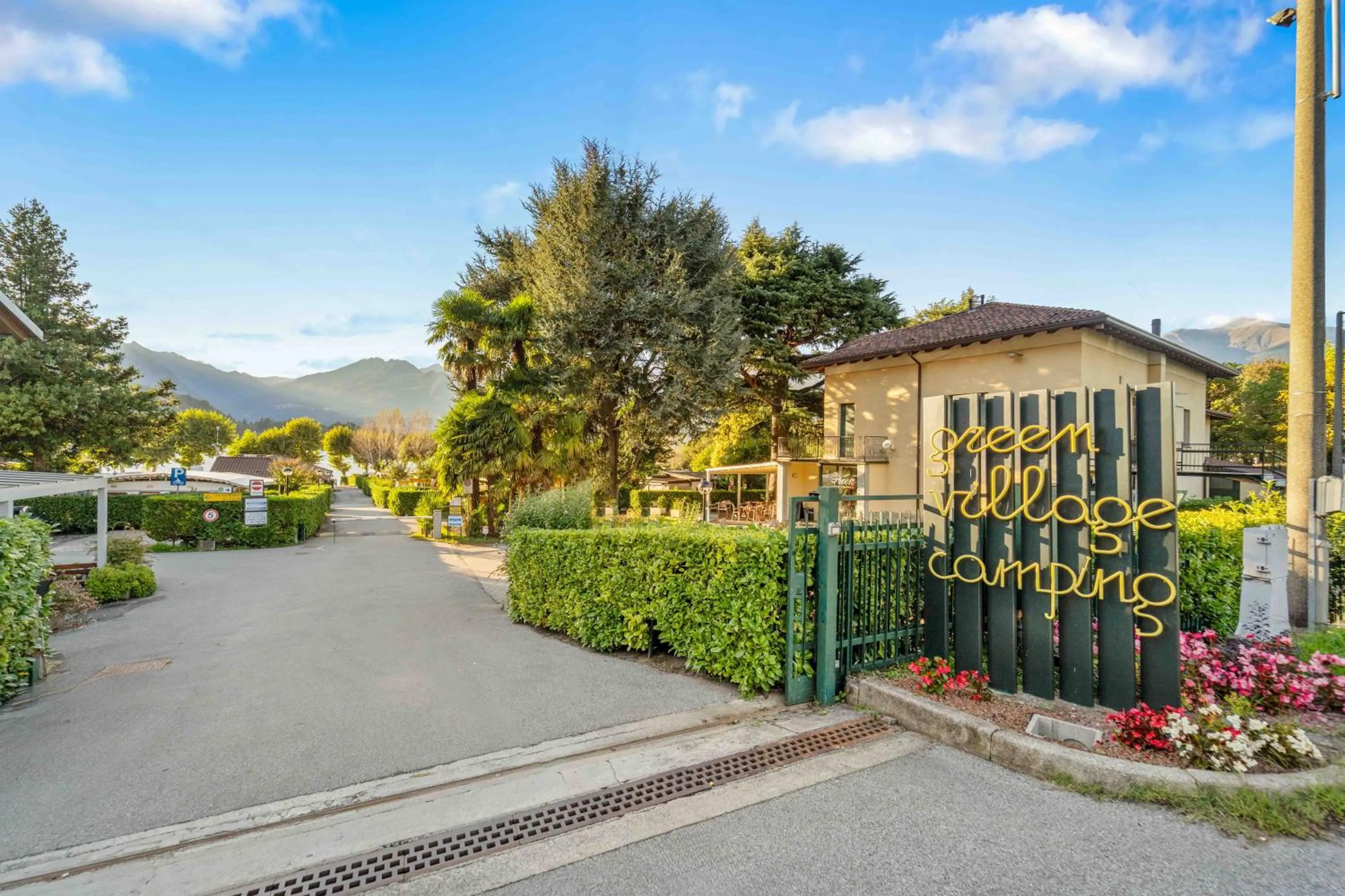 Property building in Green Village Accommodations