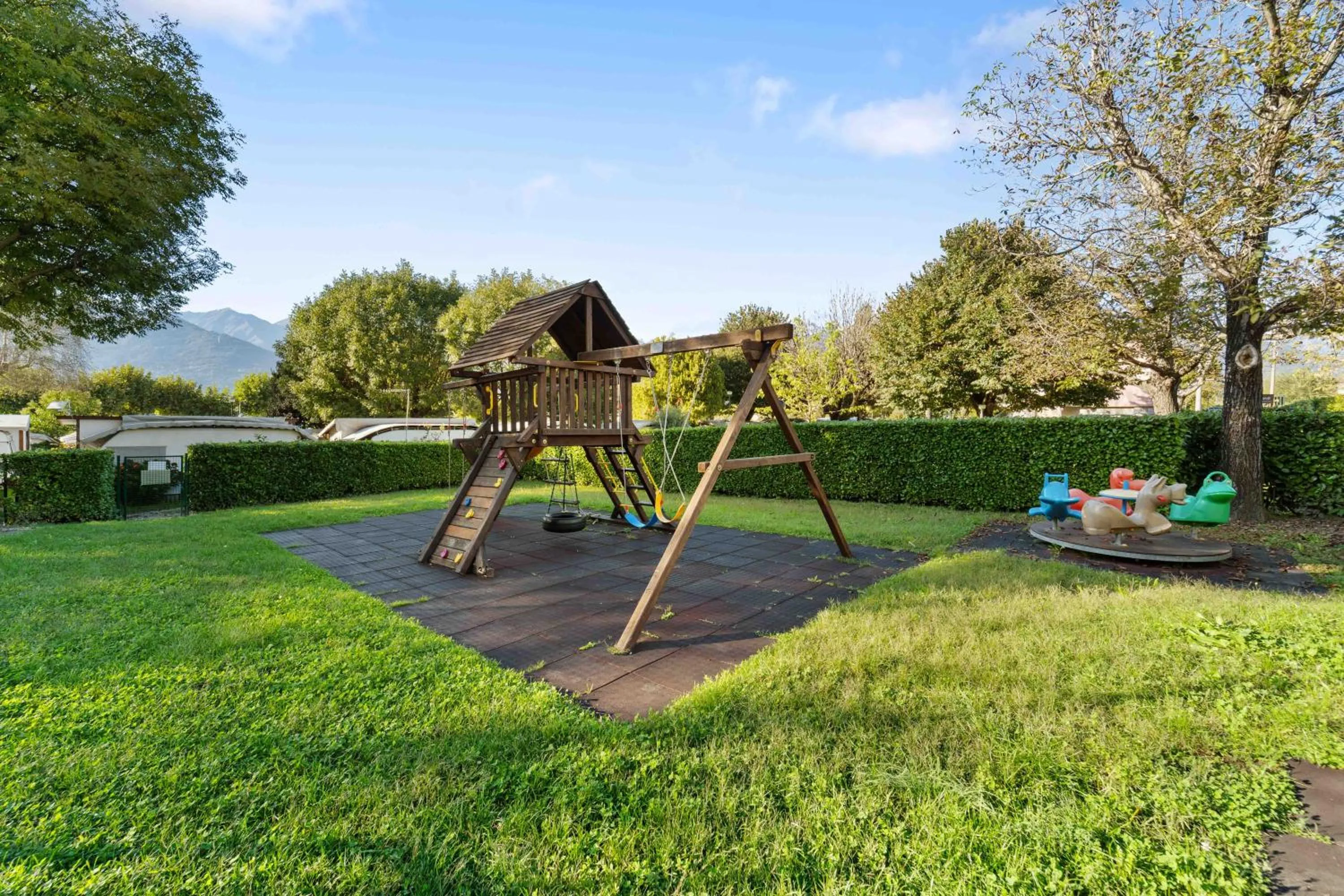 Day in Green Village Accommodations