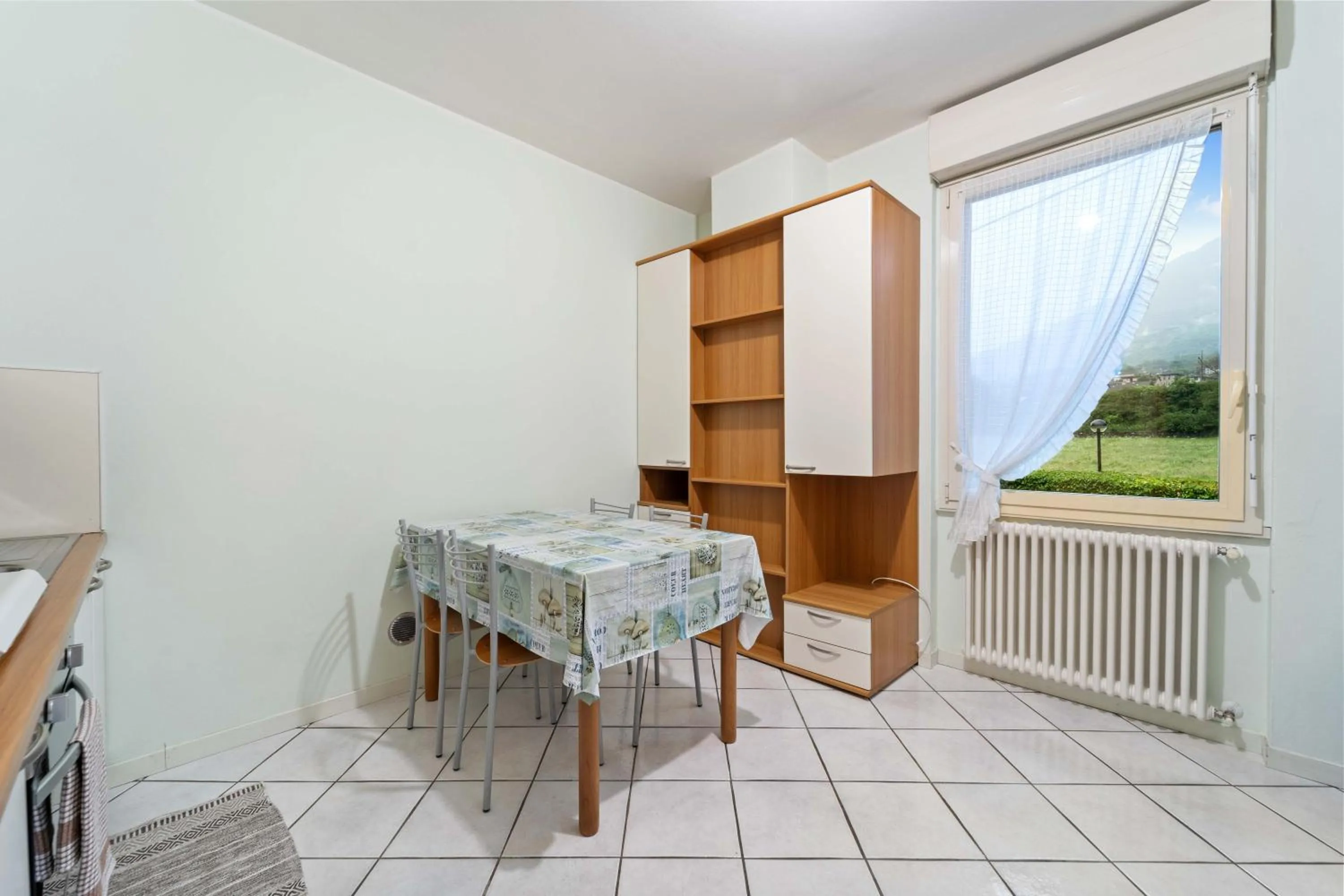Dining area in Green Village Accommodations
