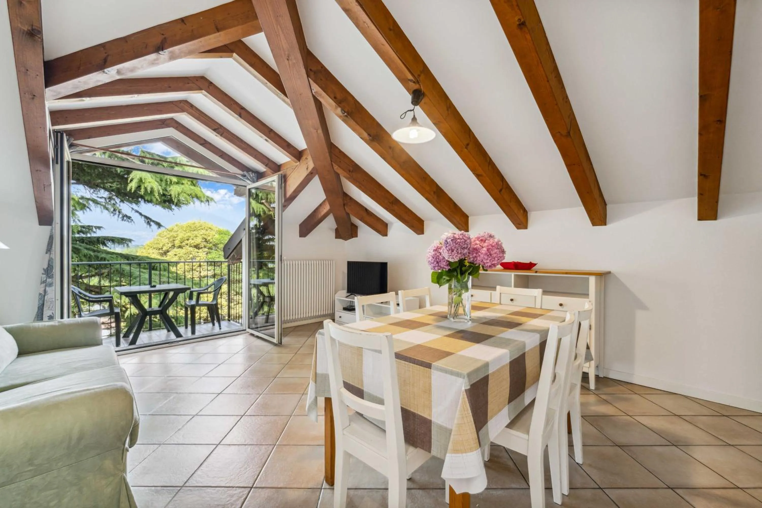 TV and multimedia in Green Village Accommodations