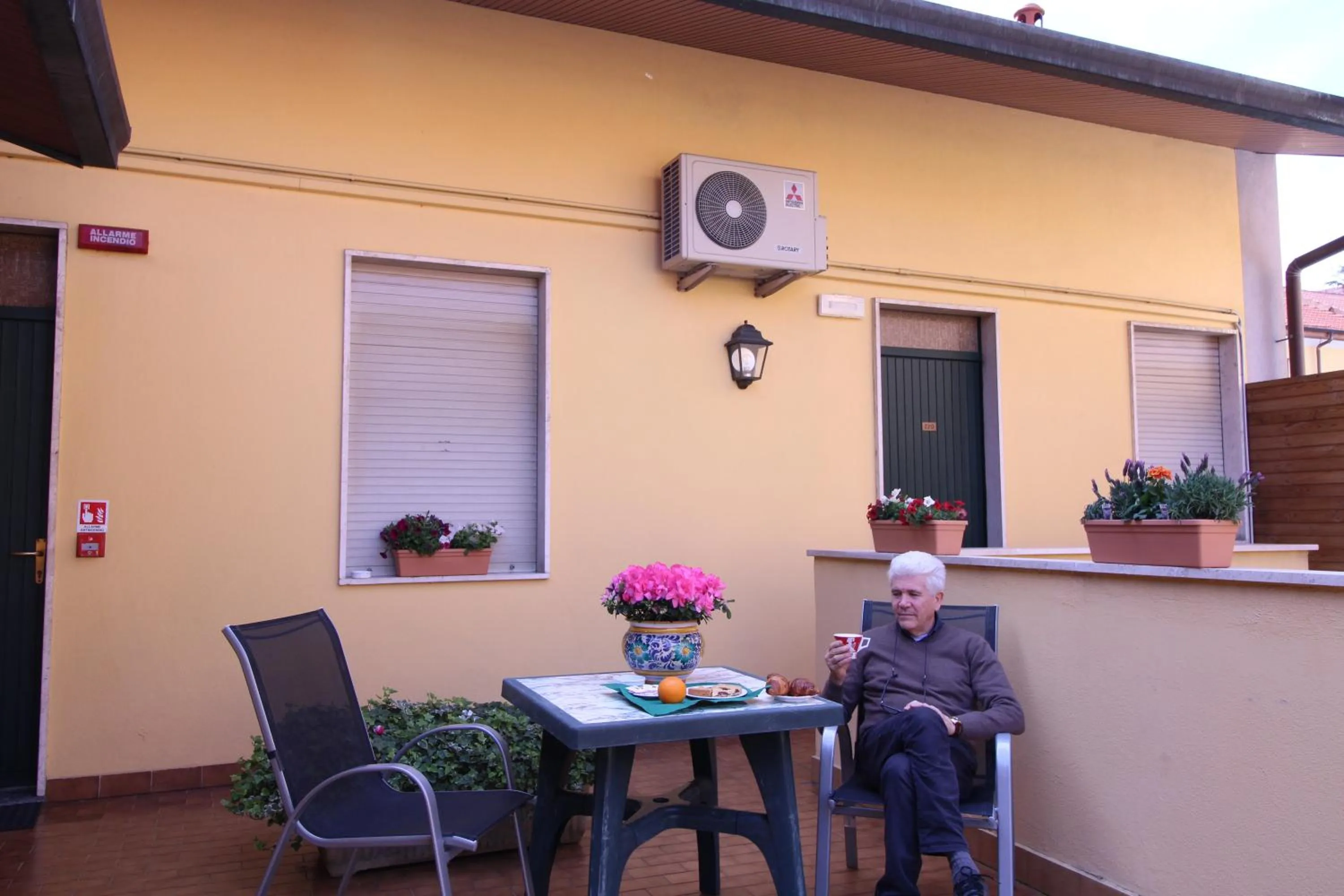 Balcony/Terrace in Hotel al Corso