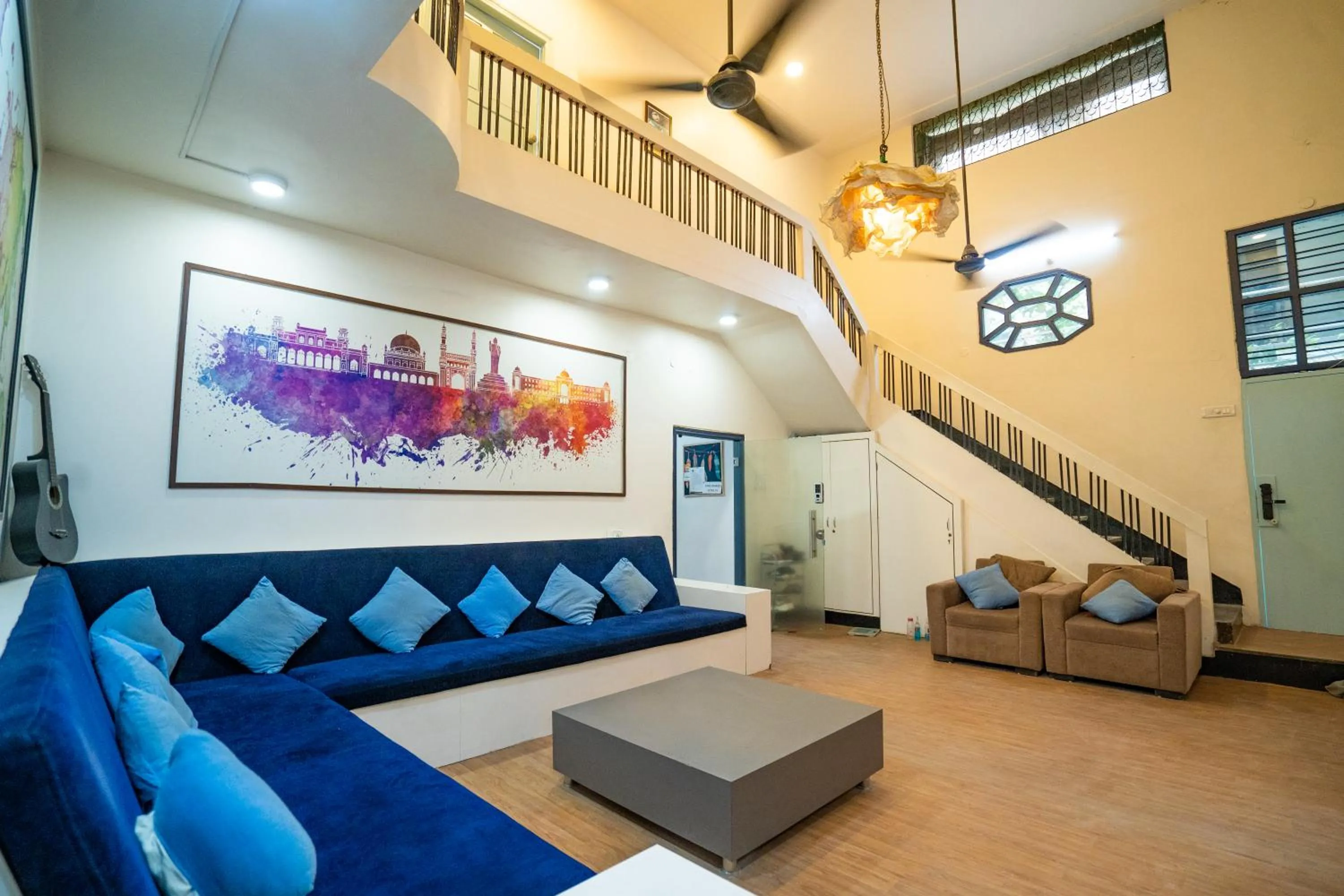 Living room in Slackpackr Hyderabad