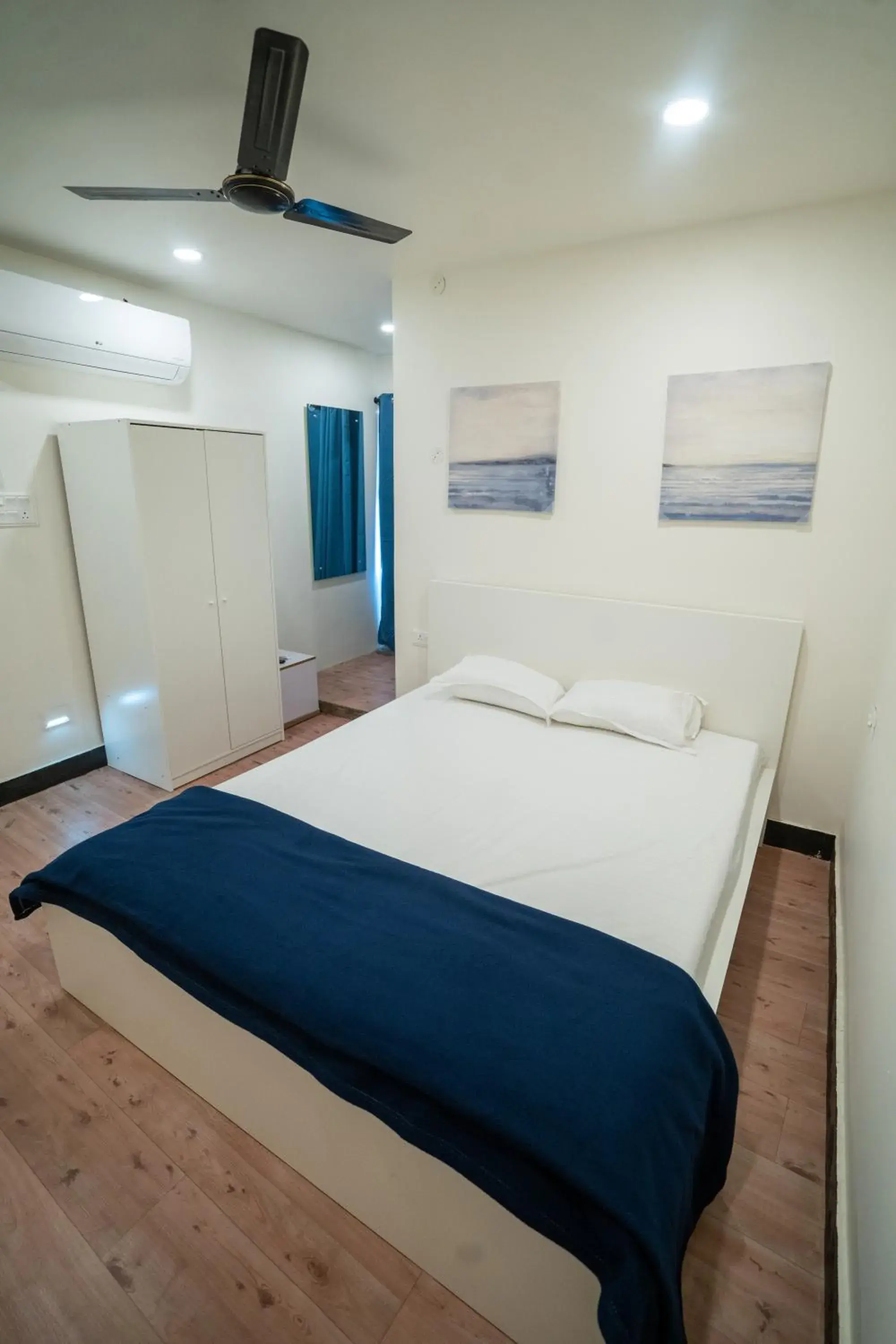 Bedroom, Bed in Slackpackr Hyderabad Bedroom, Bed in Slackpackr Hyderabad