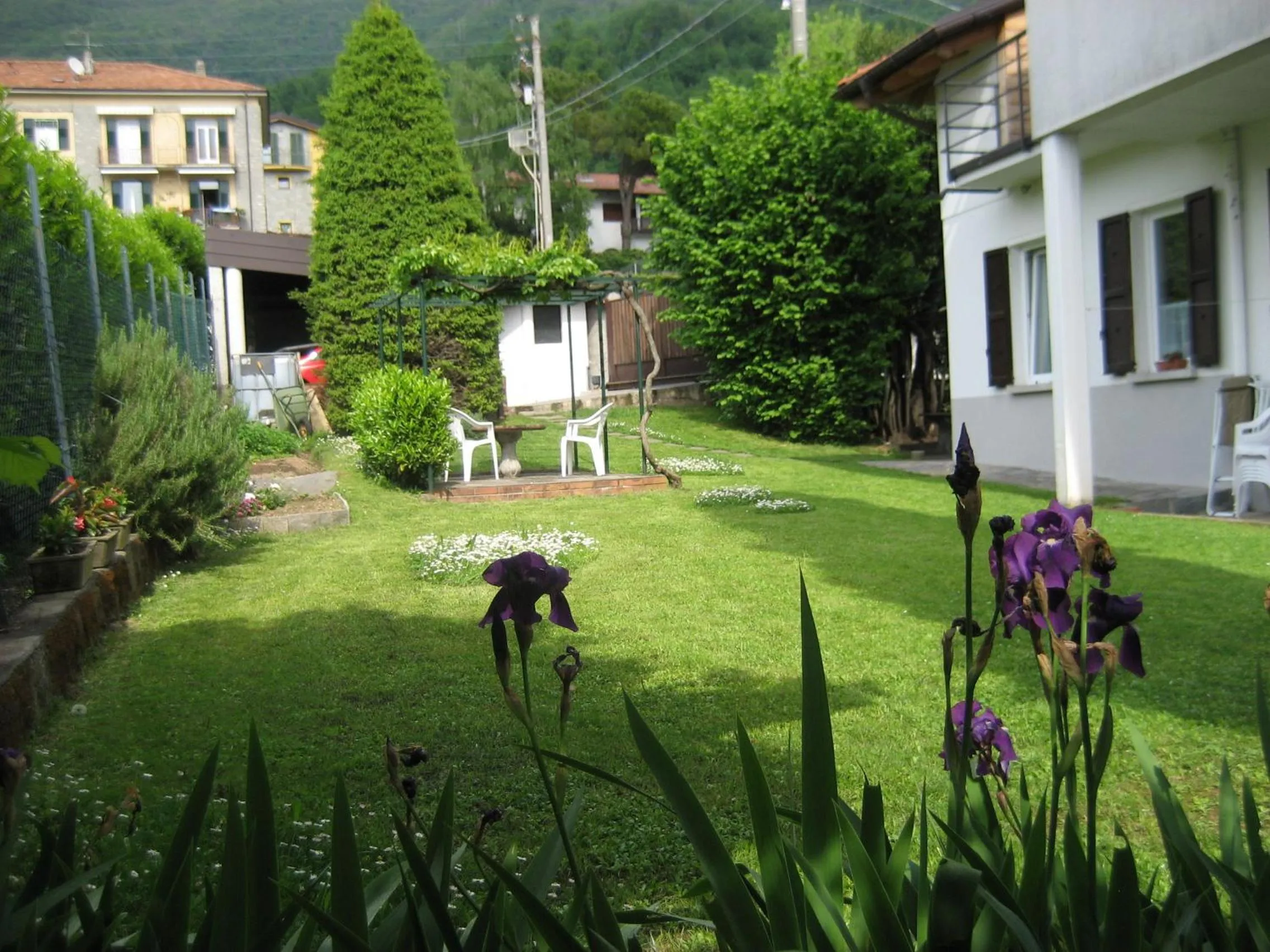 Garden in B&B Le Colombine