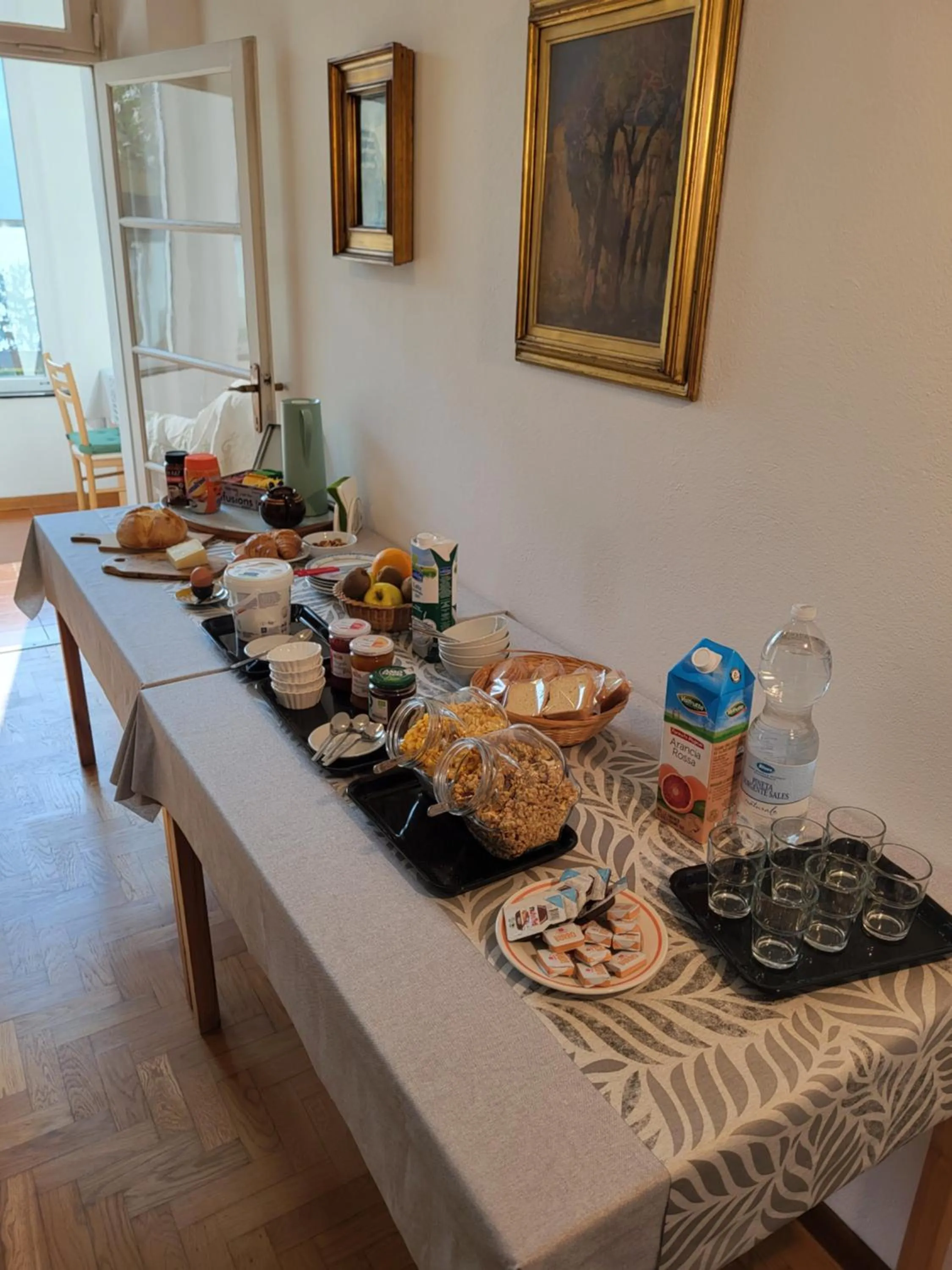 Food in B&B Le Colombine