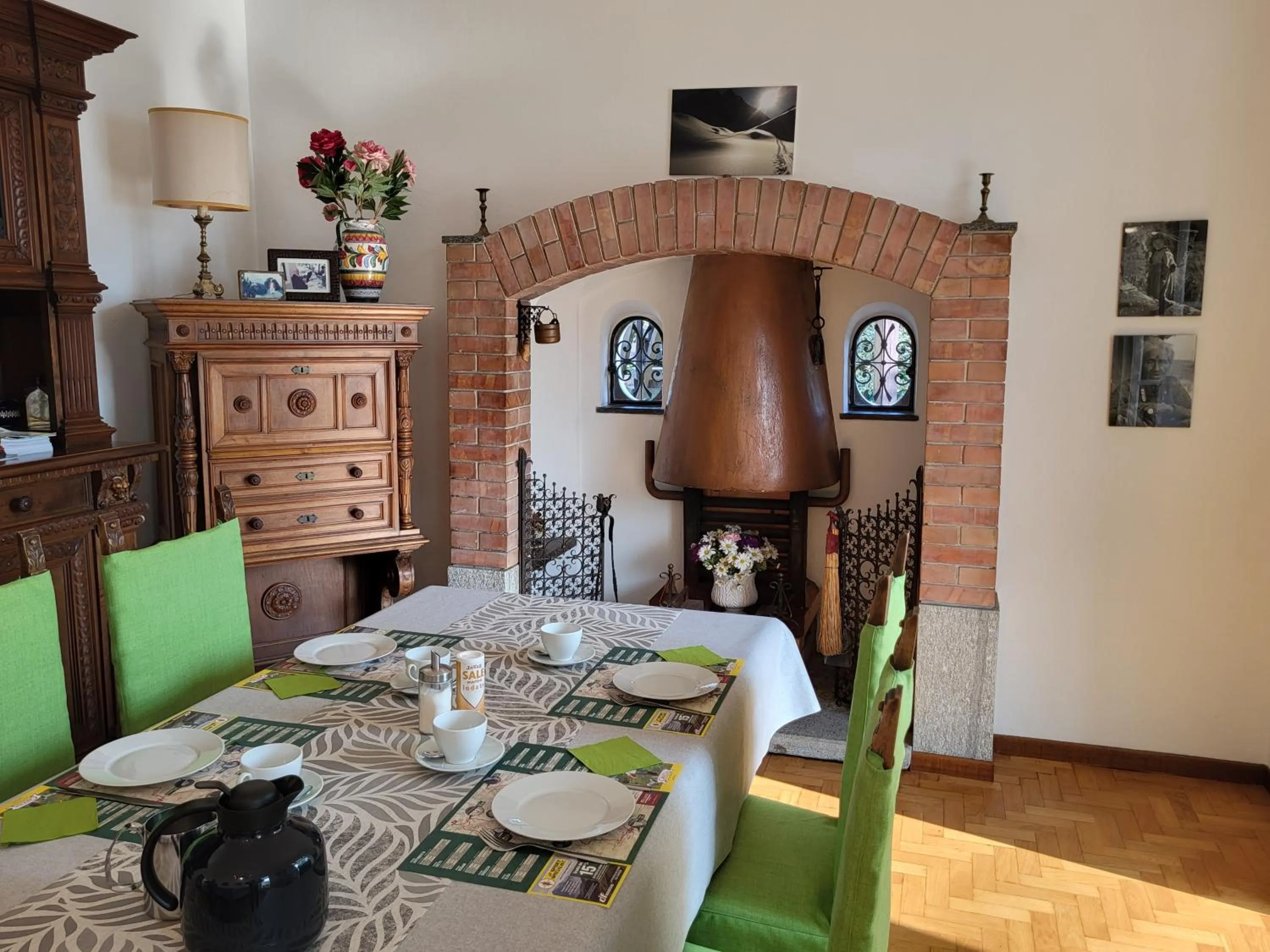 Seating area in B&B Le Colombine