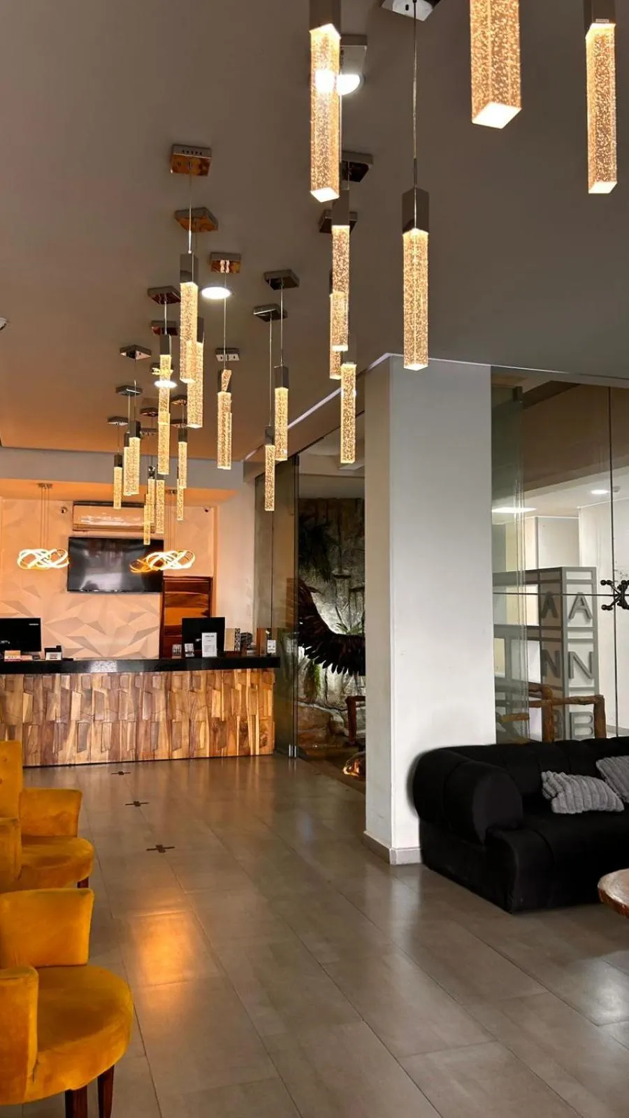 Lobby or reception in Hotel ANB Aeropuerto Guadalajara