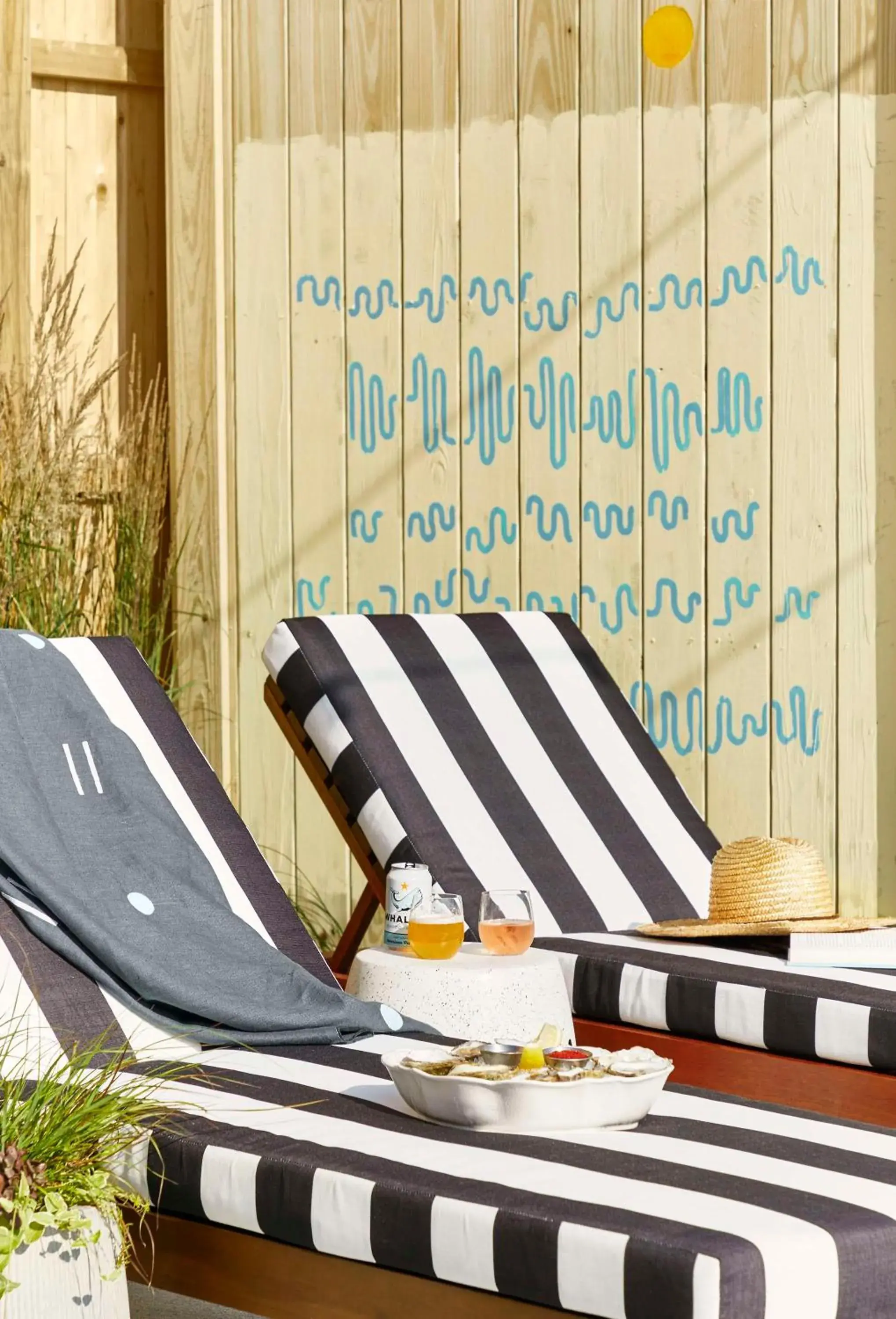 Pool view in Wayfinder Newport Pool view in Wayfinder Newport