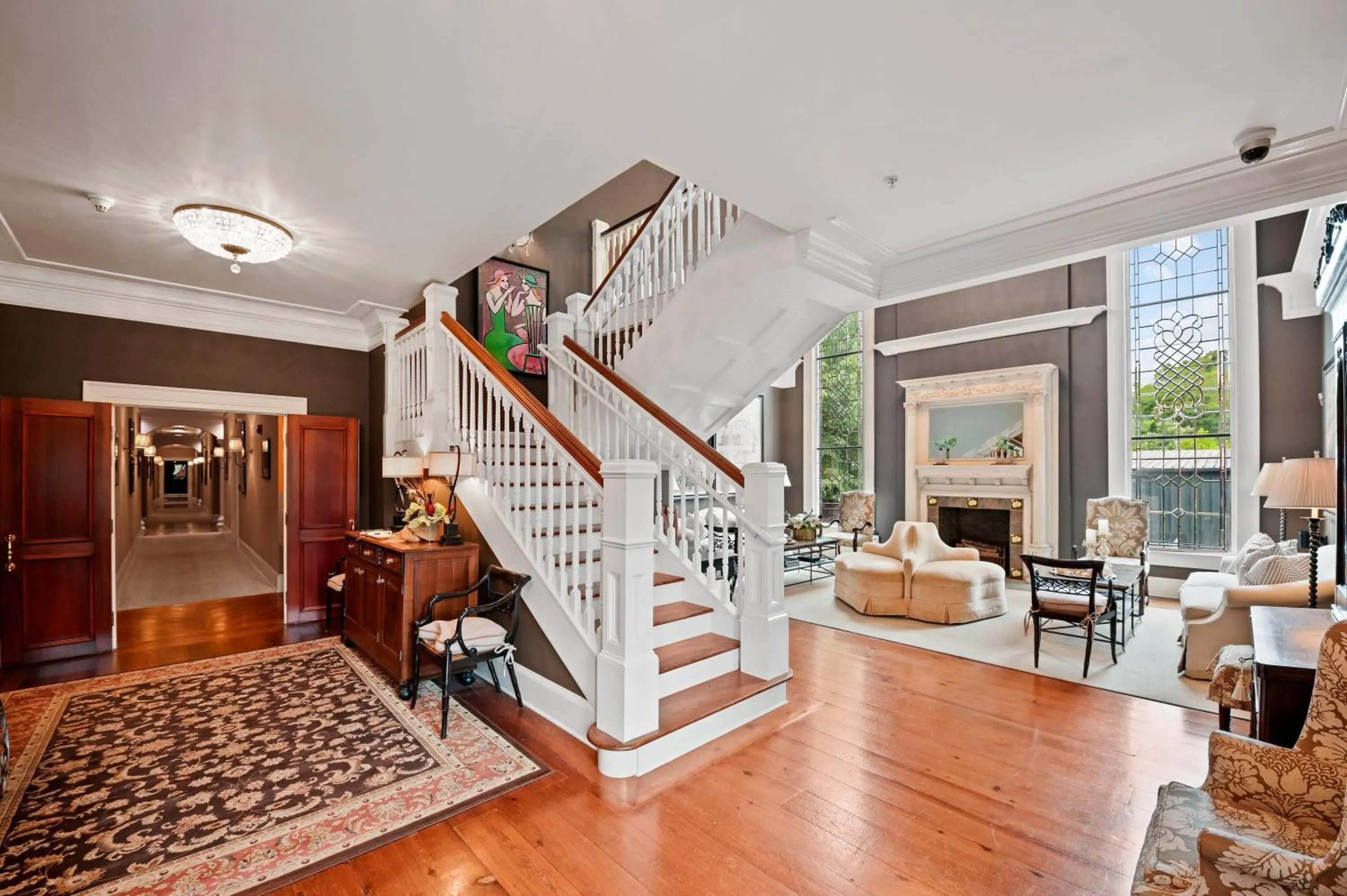 Lobby or reception in The James Madison Inn