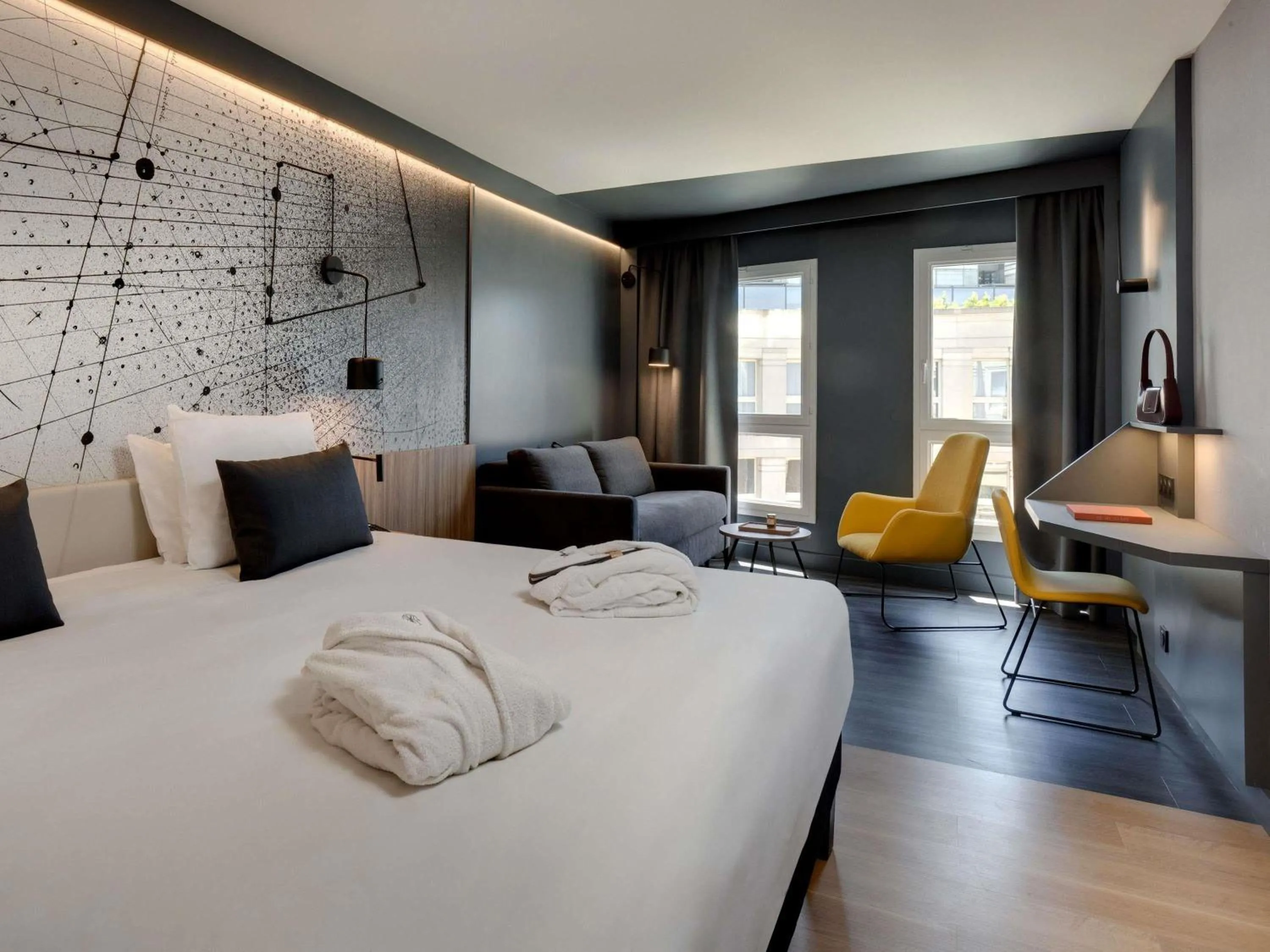 Bedroom, Bed in Mercure Montpellier Centre Antigone