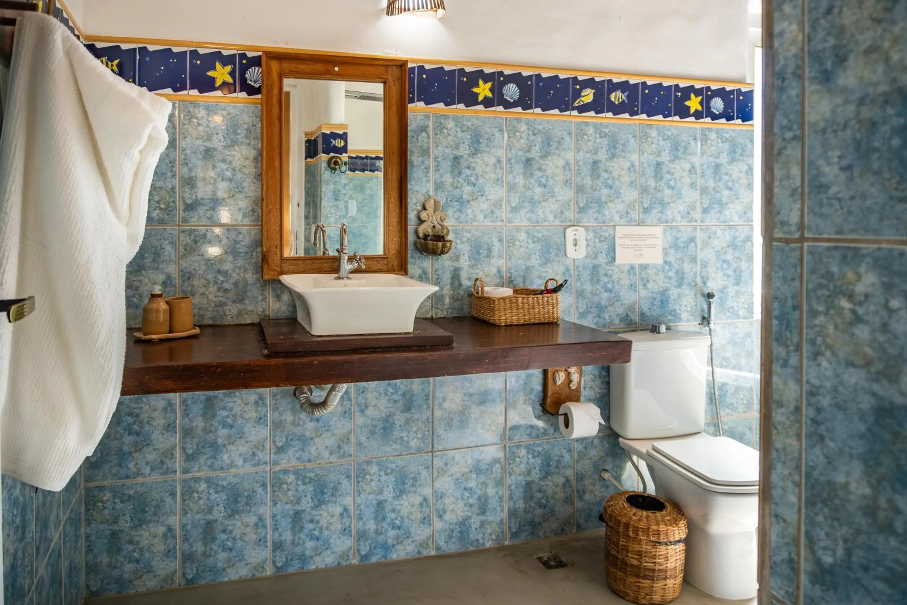 Bathroom in POUSADA CARMELITHA