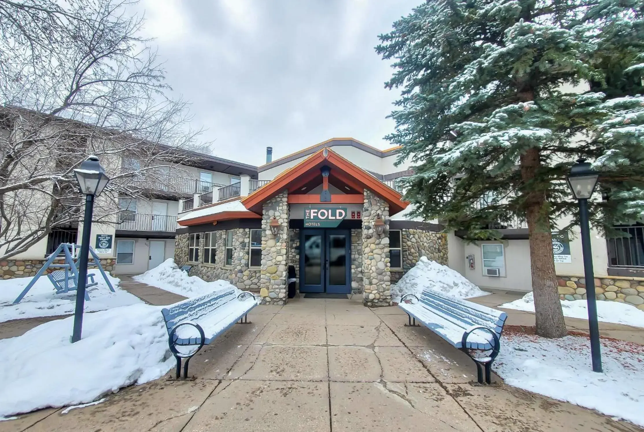 Facade/entrance in The Fold Hotels Steamboat Springs Facade/entrance in The Fold Hotels Steamboat Springs