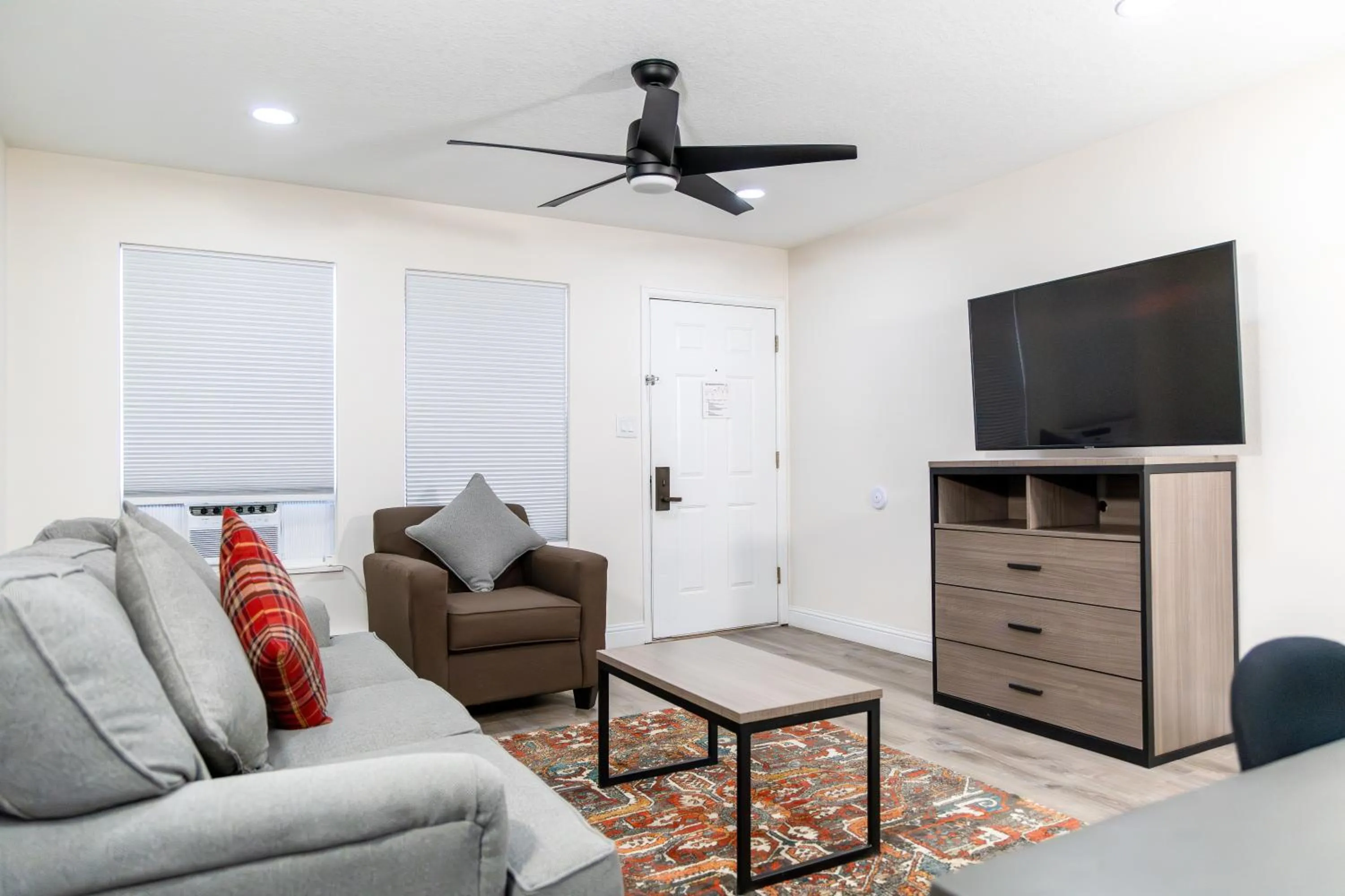 Living room in The Fold Hotels Steamboat Springs