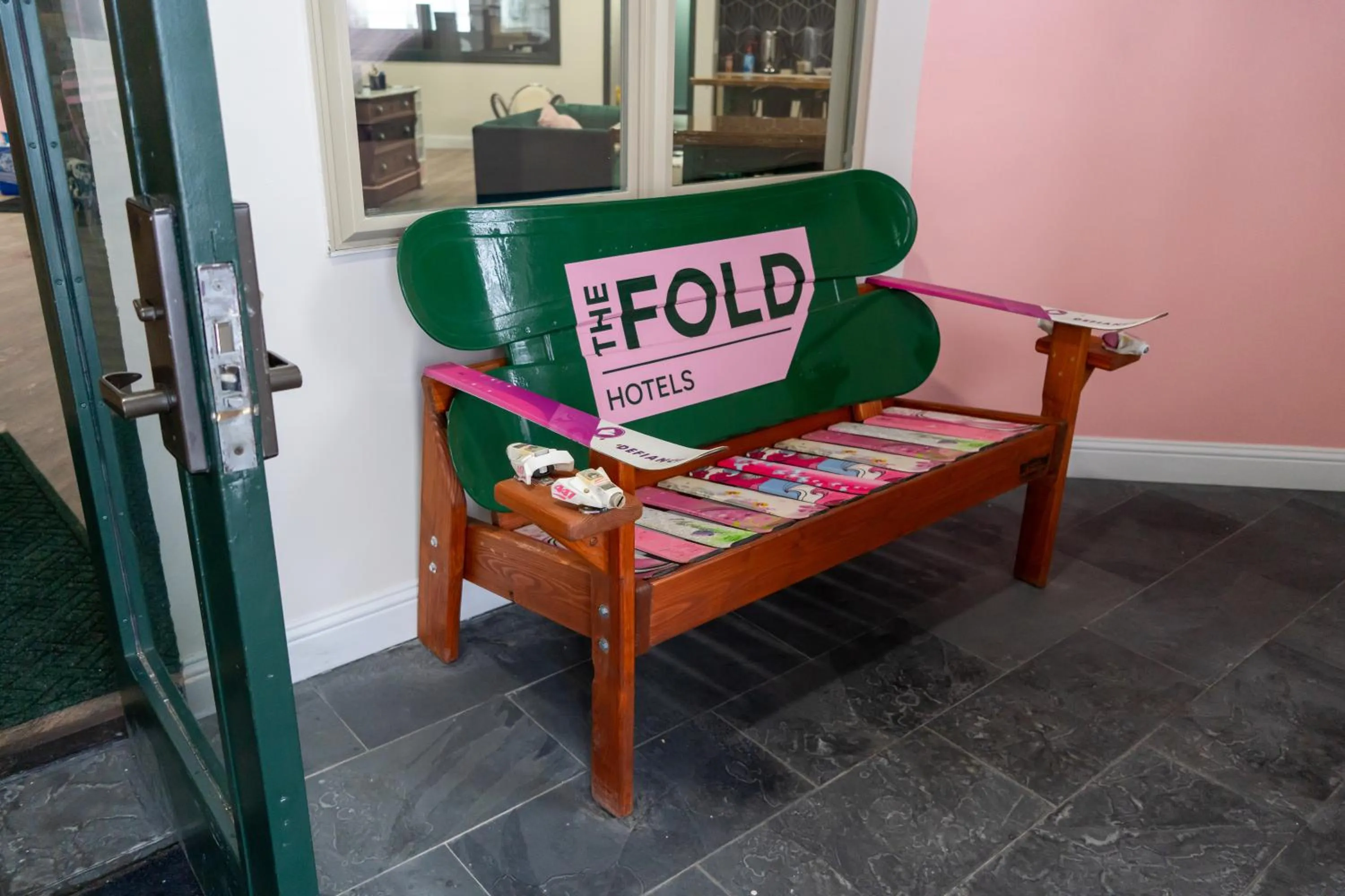 Seating area in The Fold Hotels Steamboat Springs