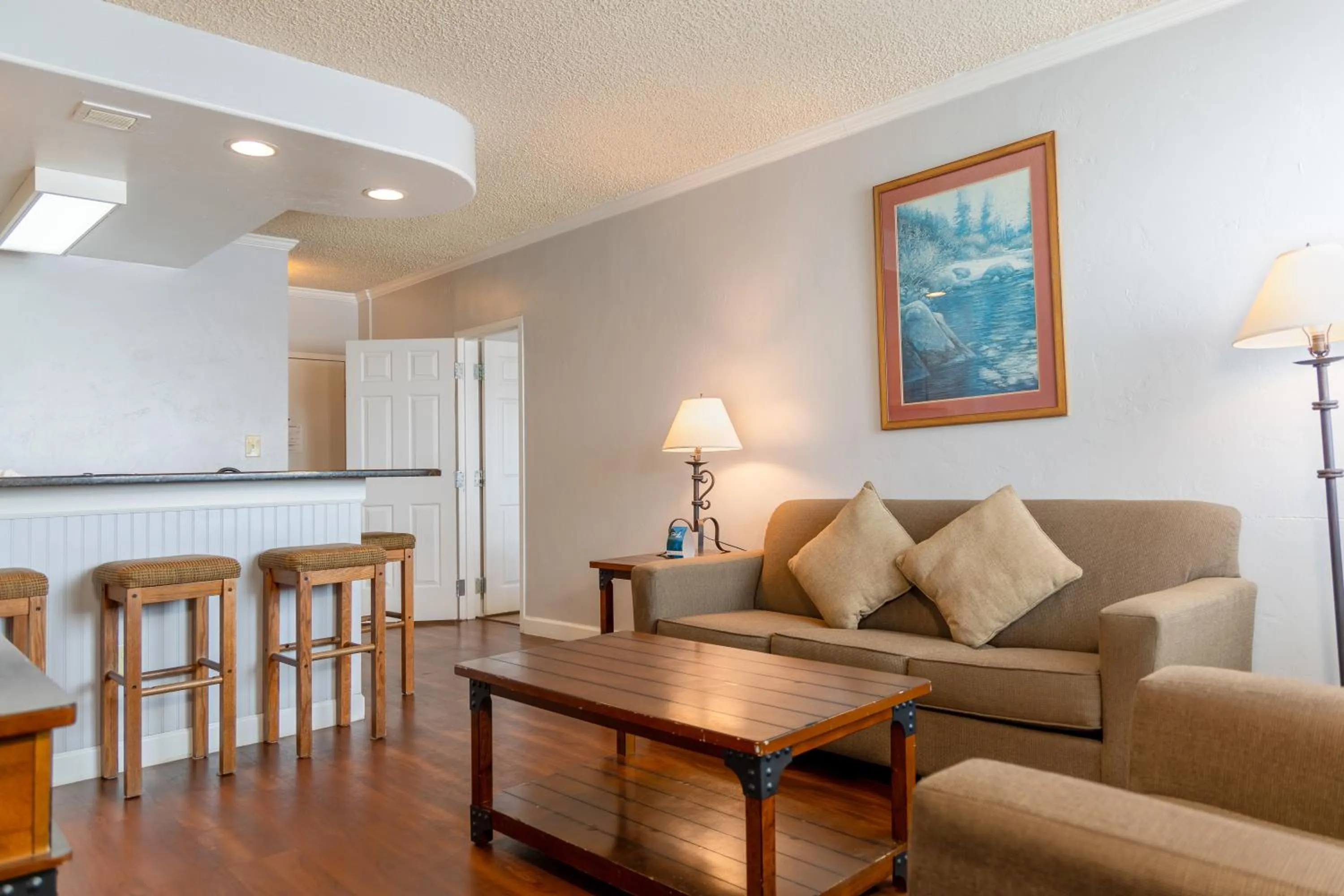 Living room in Legacy Vacation Resorts Steamboat Springs Hilltop