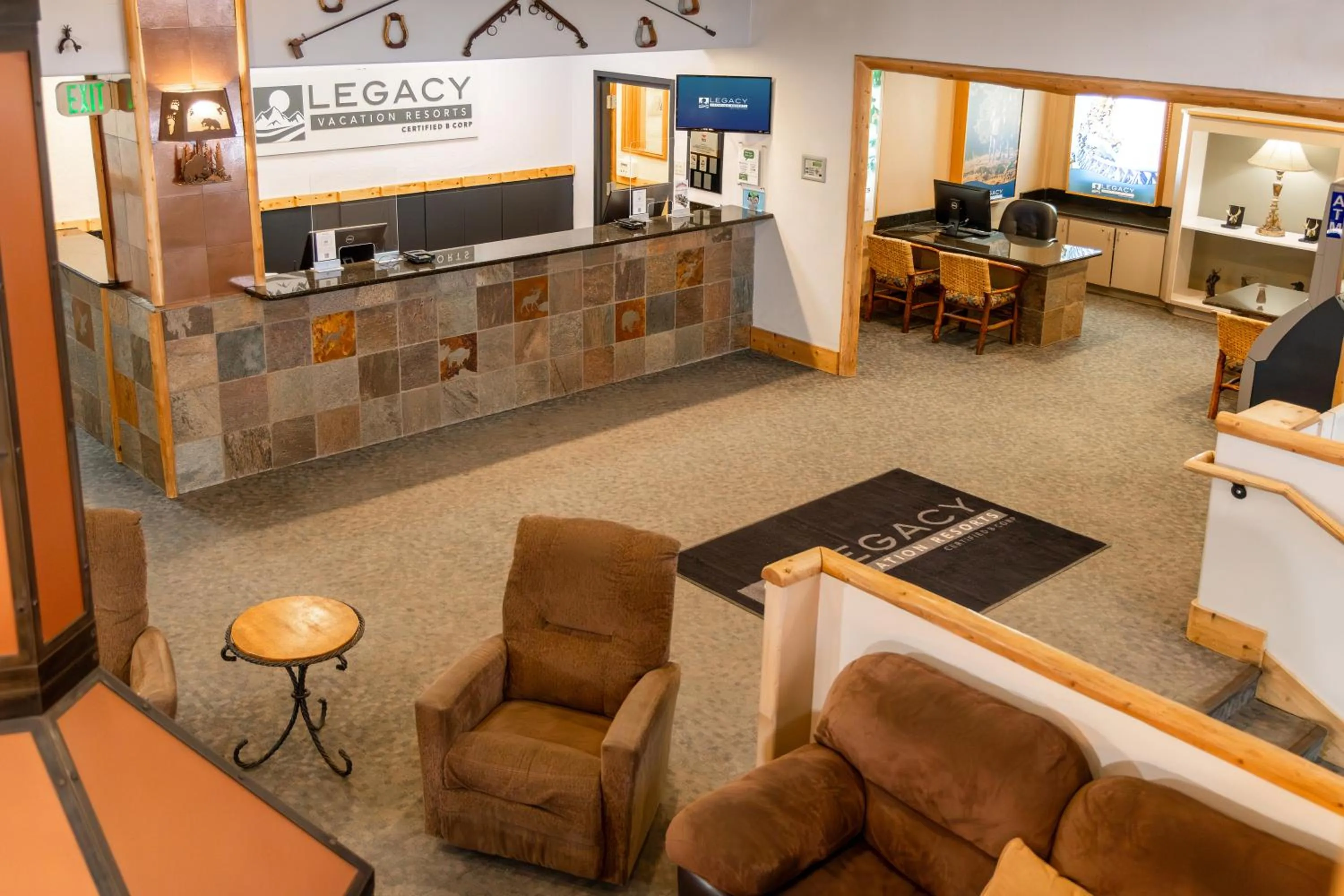 Lobby or reception in Legacy Vacation Resorts Steamboat Springs Hilltop