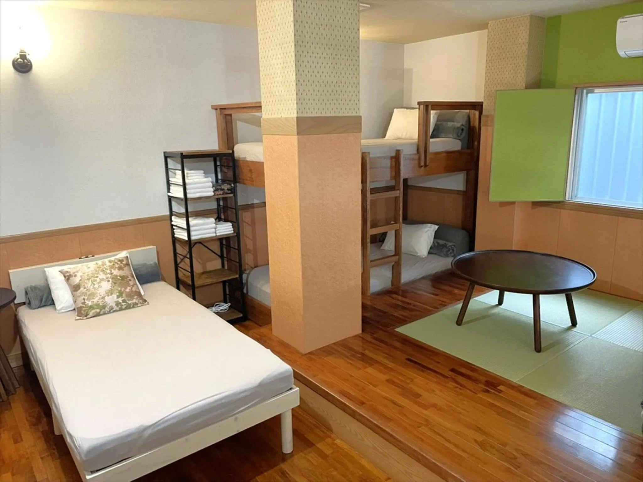 Photo of the whole room, Bed in Hotel bin