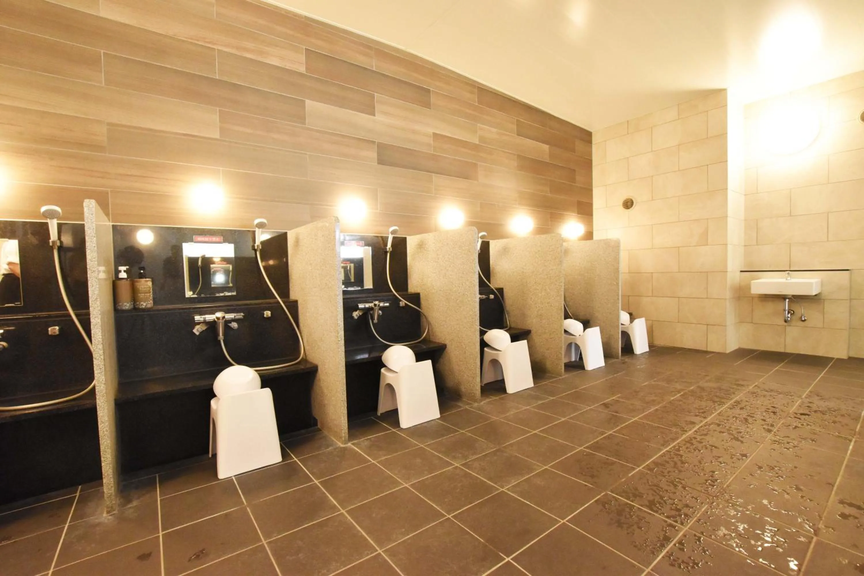 Public Bath in Nayoro Onsen Sunpillar