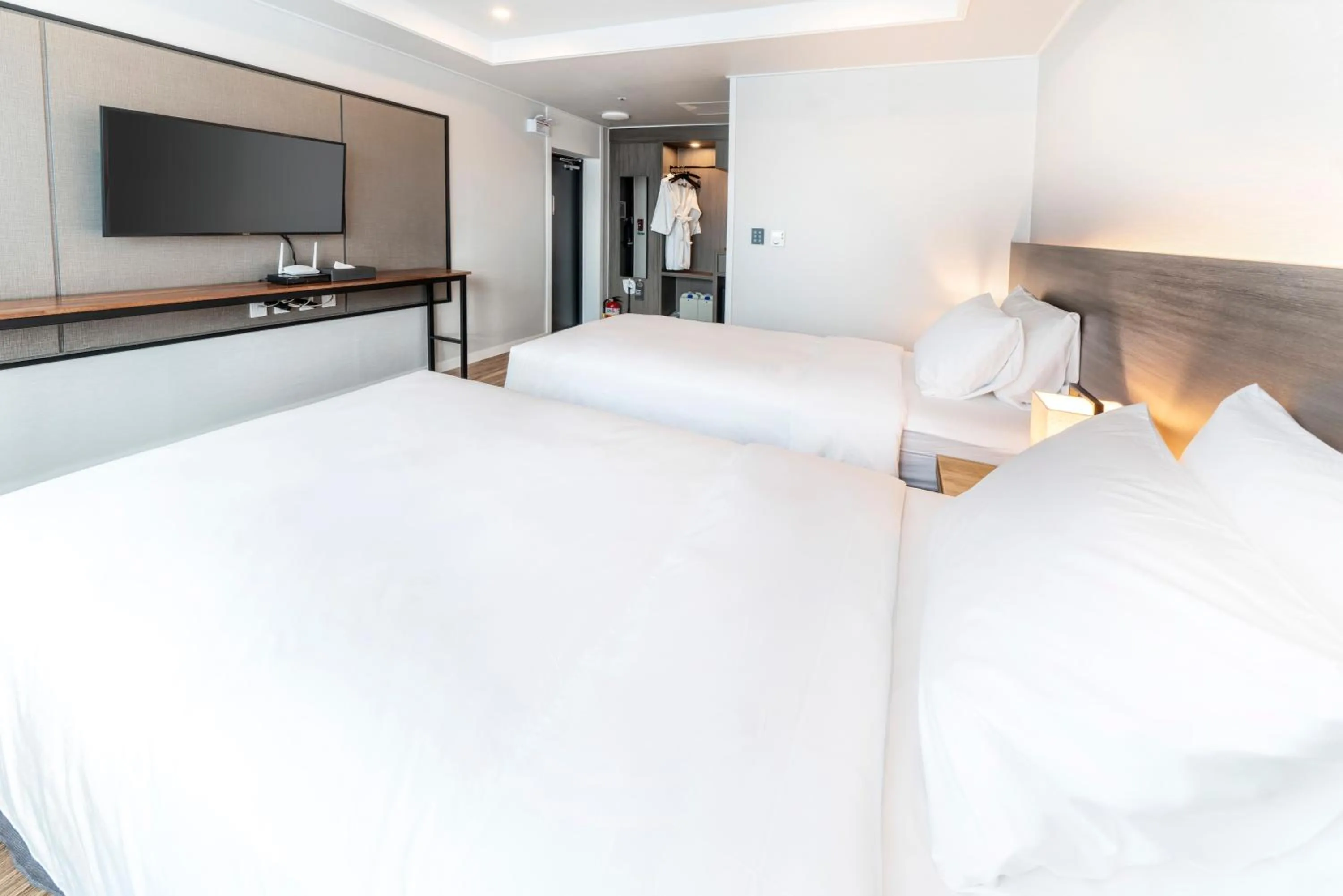 Bed in The Mains Hotel