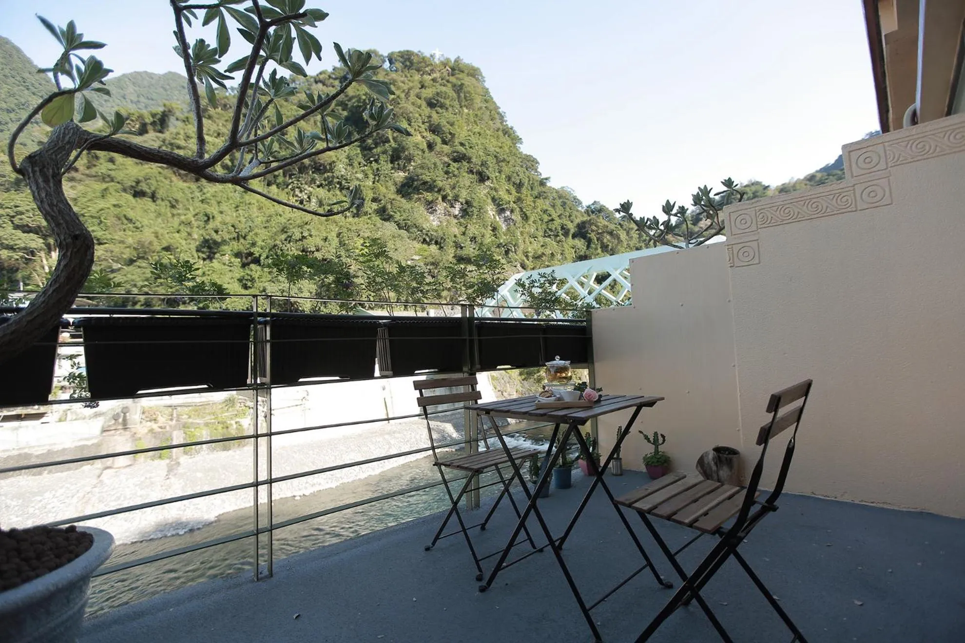 Balcony/Terrace in Wulai Shui An Hot Springs