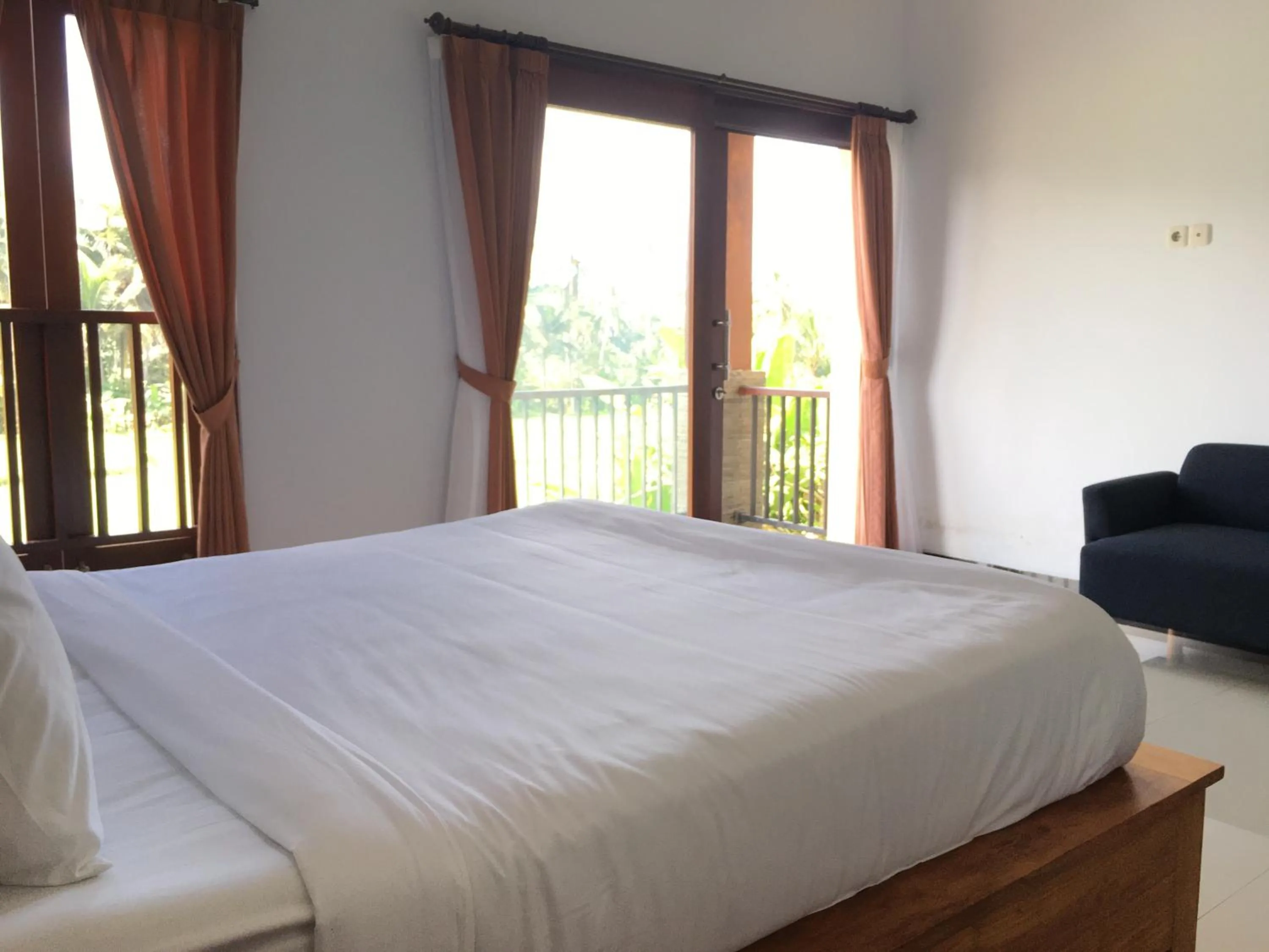 Bed in Widi Agung Villa