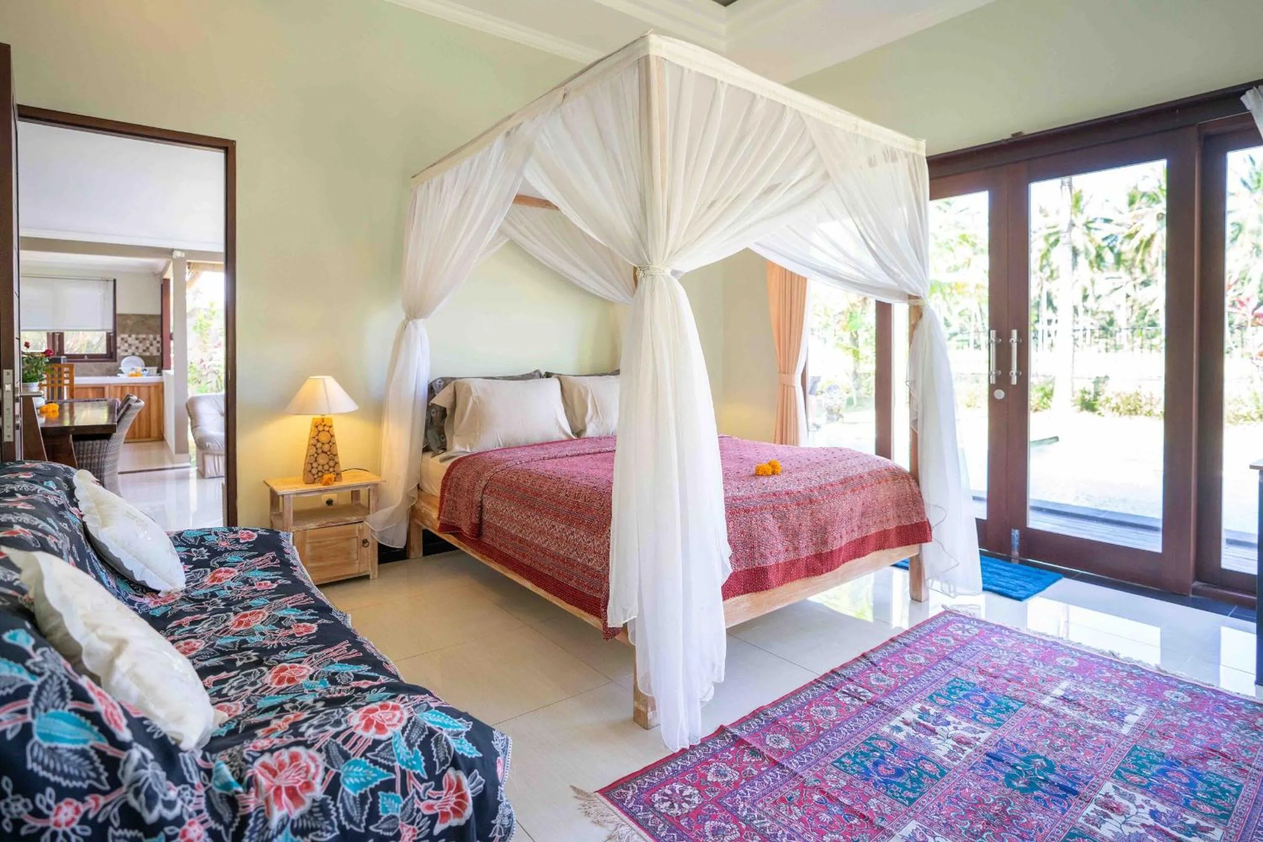 Photo of the whole room, Bed in Widi Agung Villa