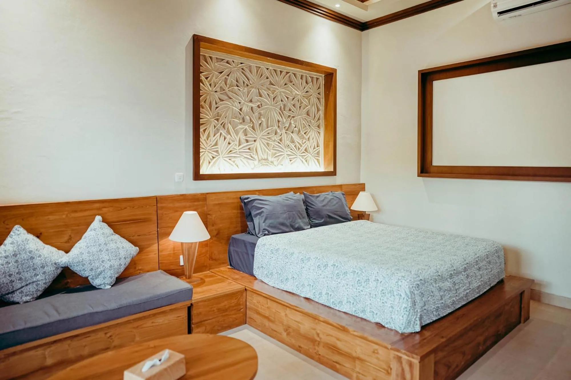 Bed in Widi Agung Villa